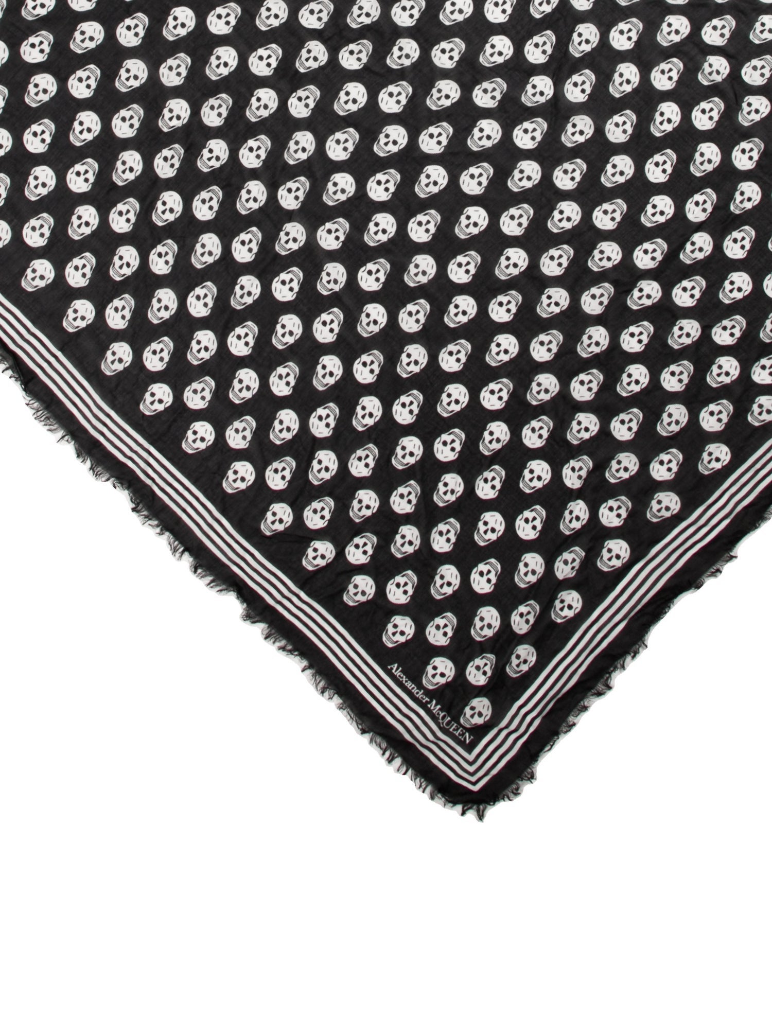 Alexander McQueen Silk Skull Shawl