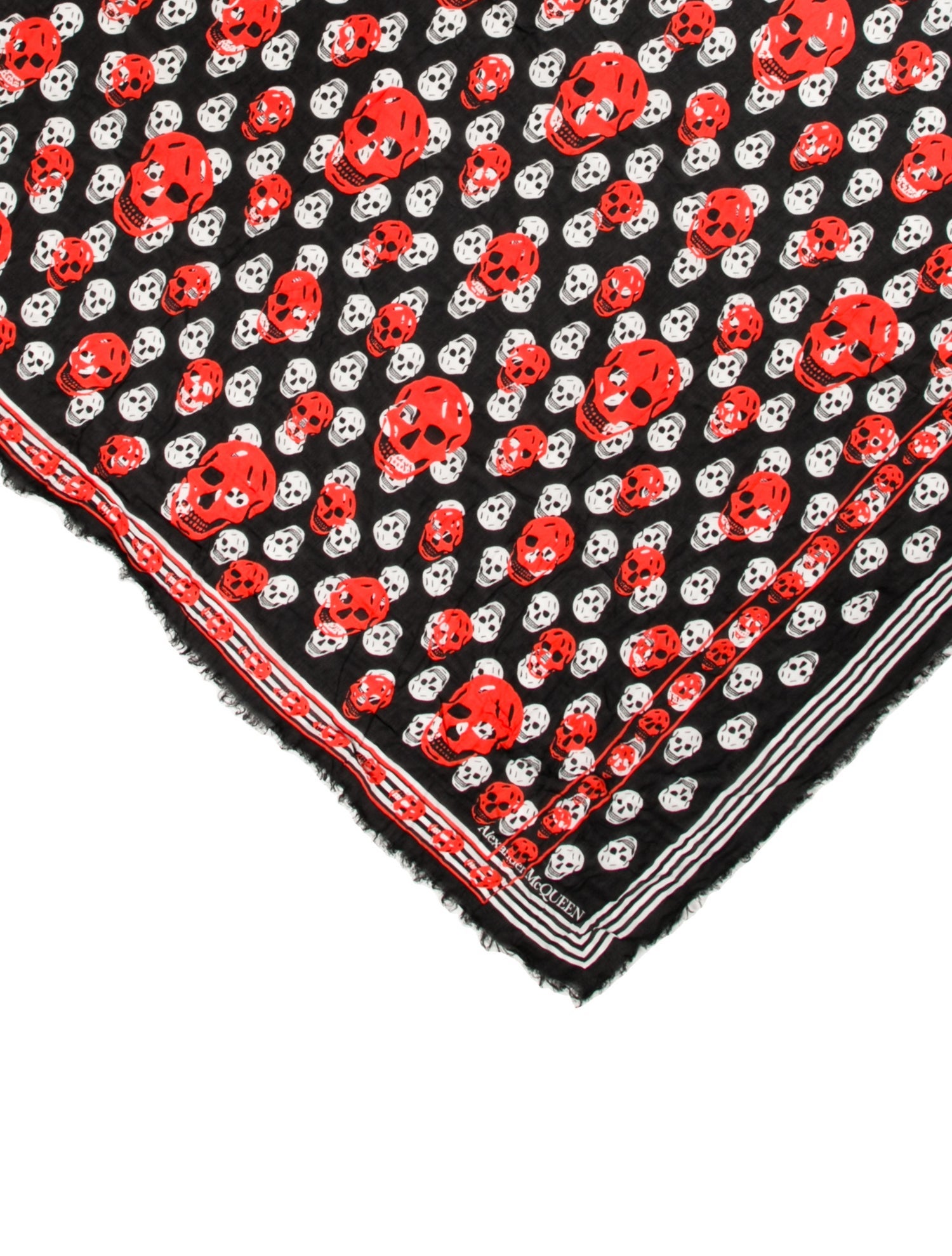 Alexander McQueen Printed Scarf