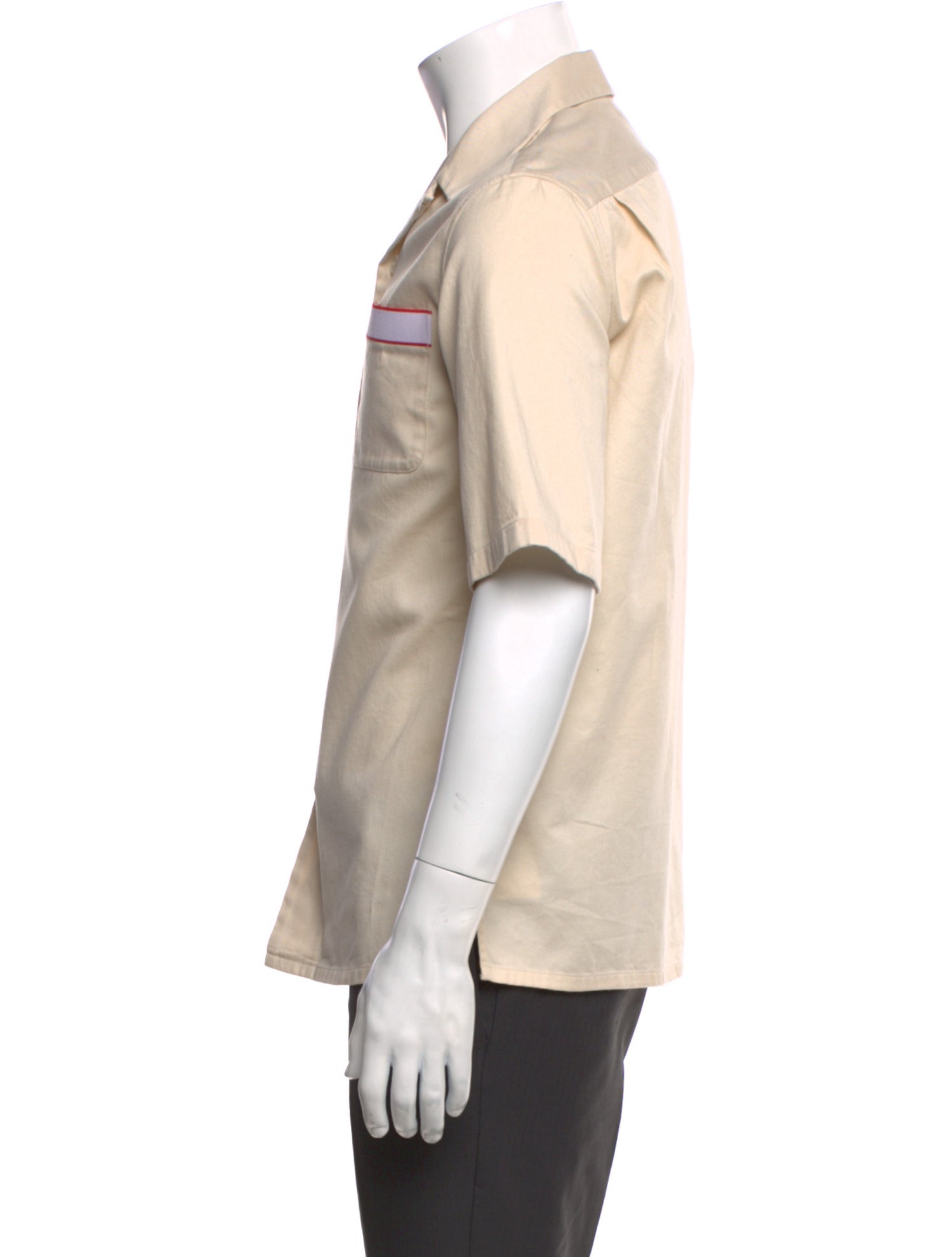 Alexander McQueen Graphic Print Short Sleeve Western Shirt