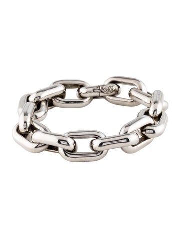 Alexander McQueen Peek Chain Bracelet, 6.25"