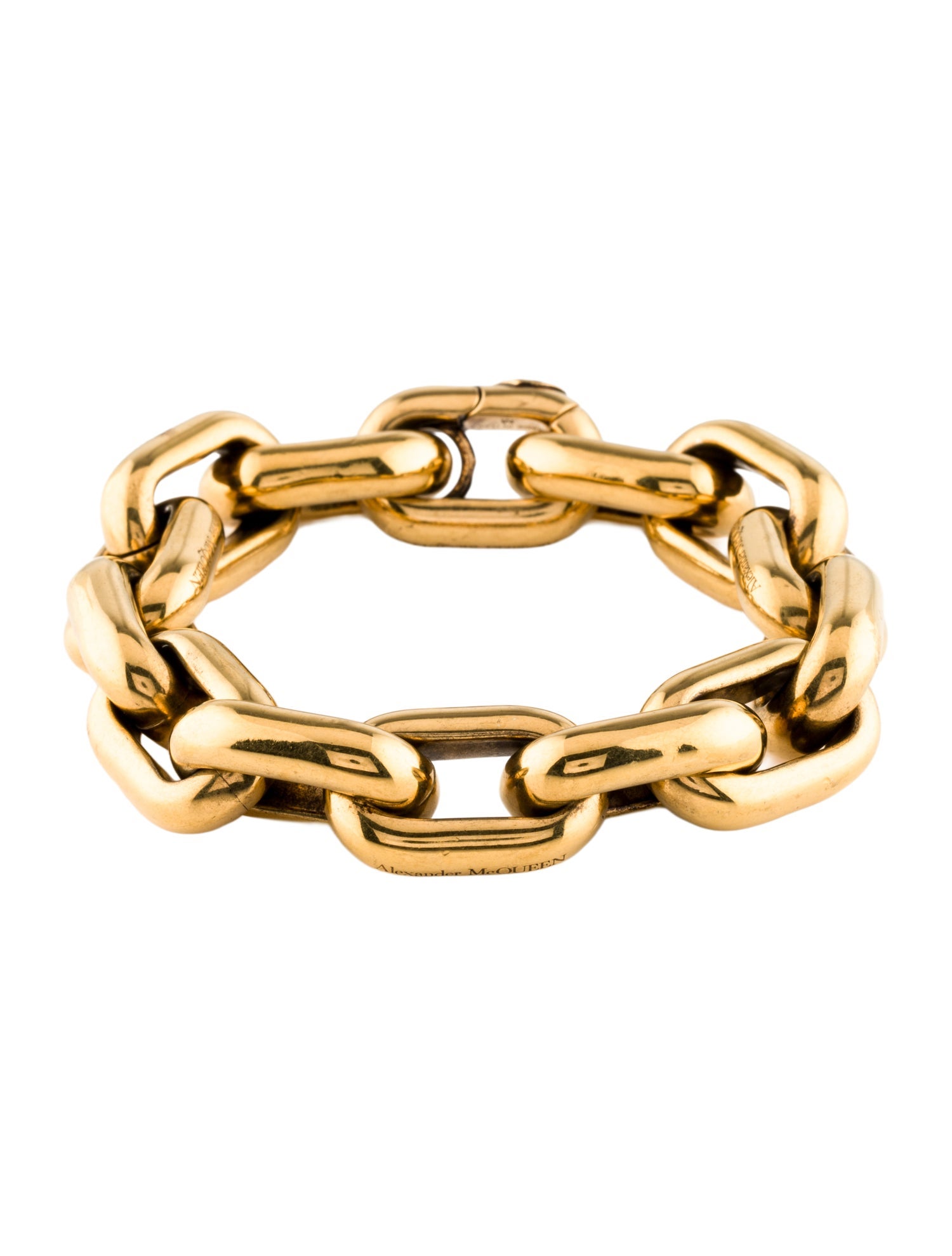 Alexander McQueen Peek Chain Bracelet