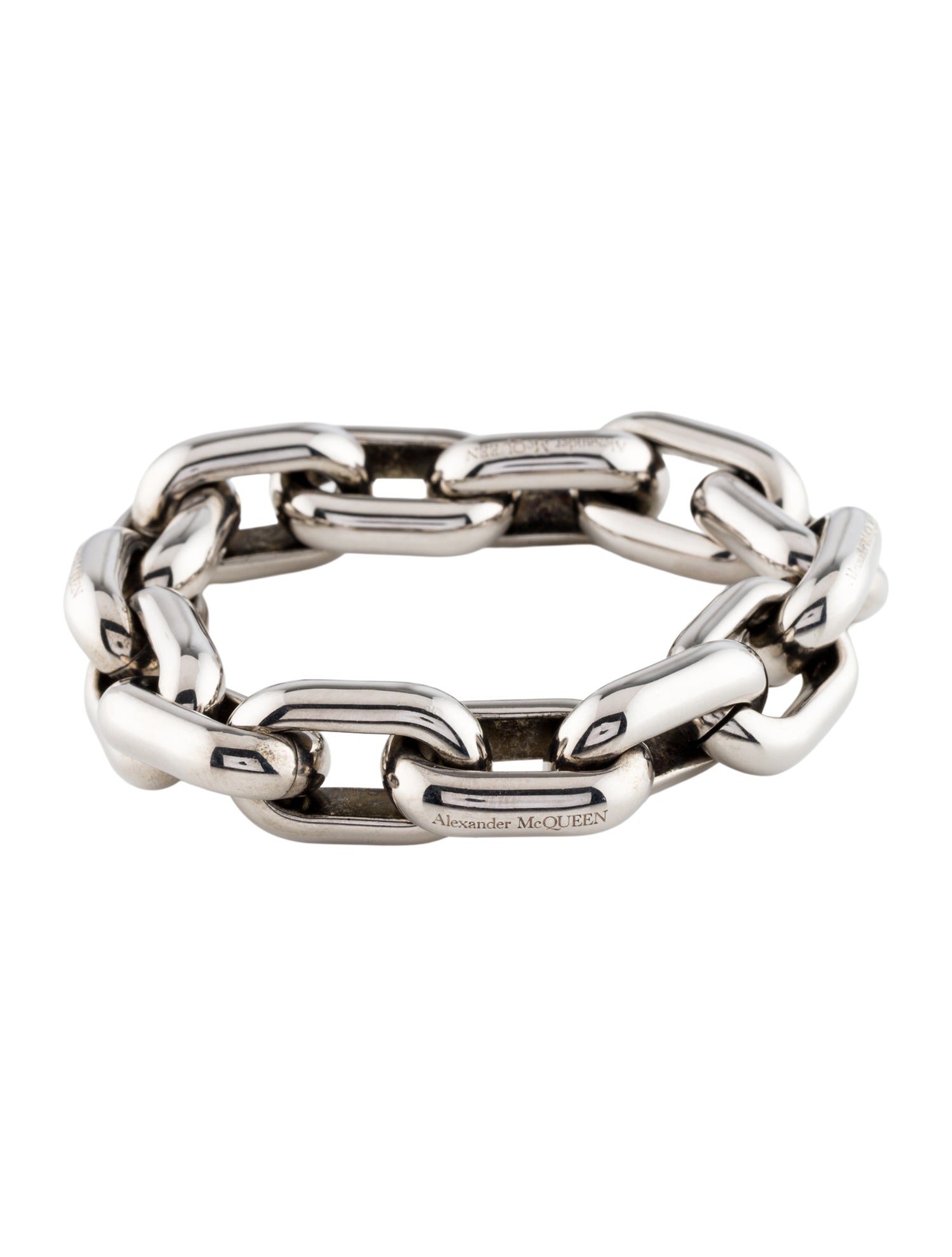 Alexander McQueen Peak Chain Link Bracelet