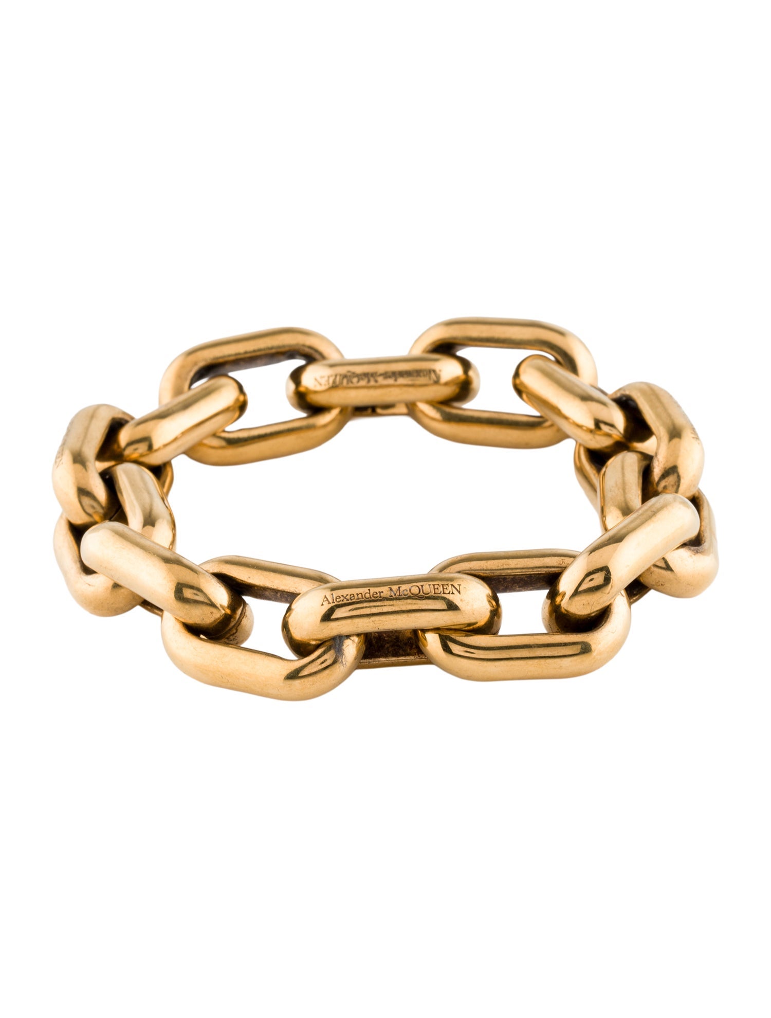 Alexander McQueen Peak Chain Link Bracelet