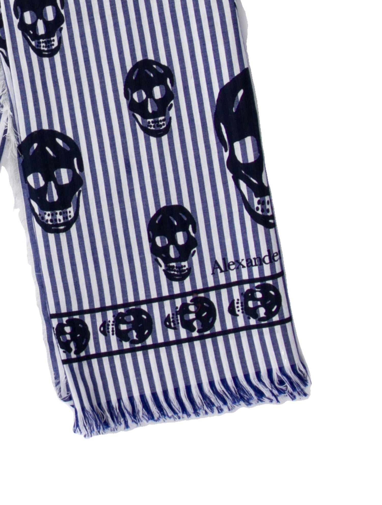 Alexander McQueen 2022 Skull Scarf