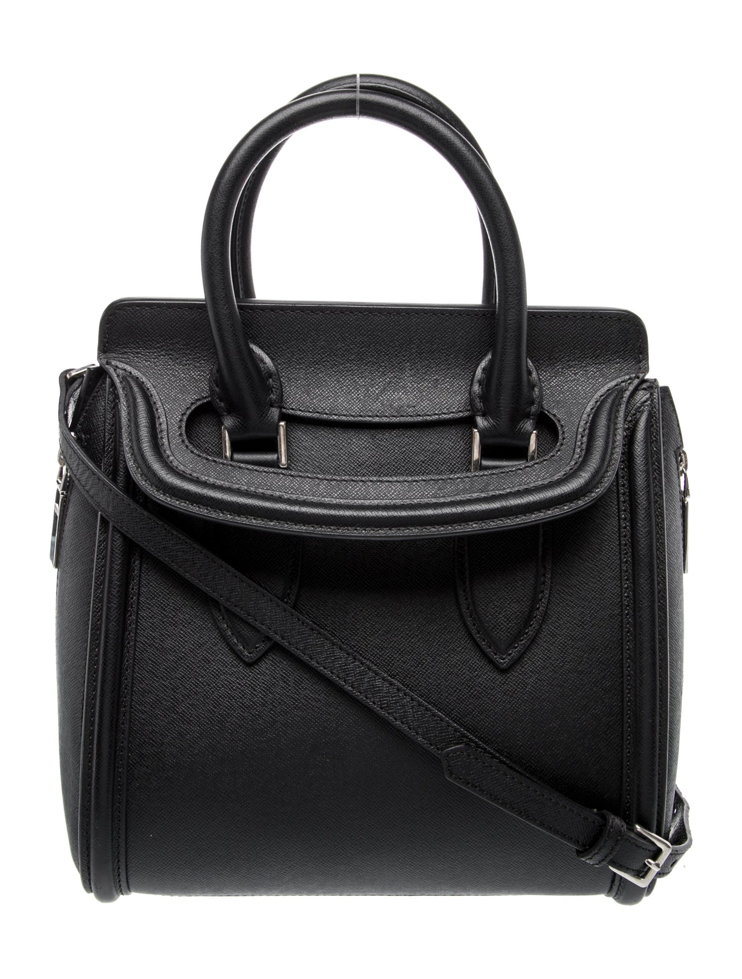 Alexander McQueen Leather Top Handle Bag