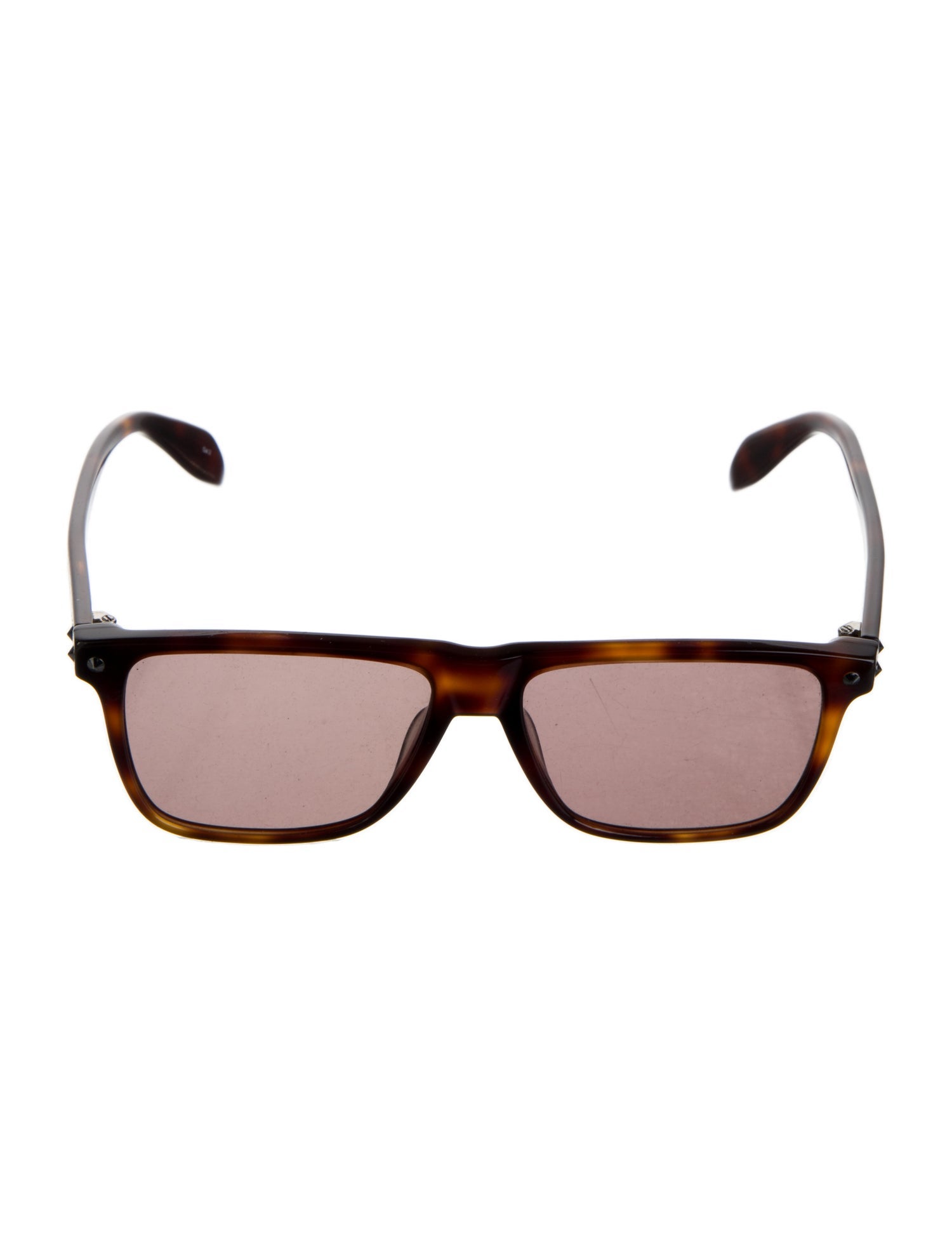 Alexander McQueen Wayfarer Tinted Sunglasses
