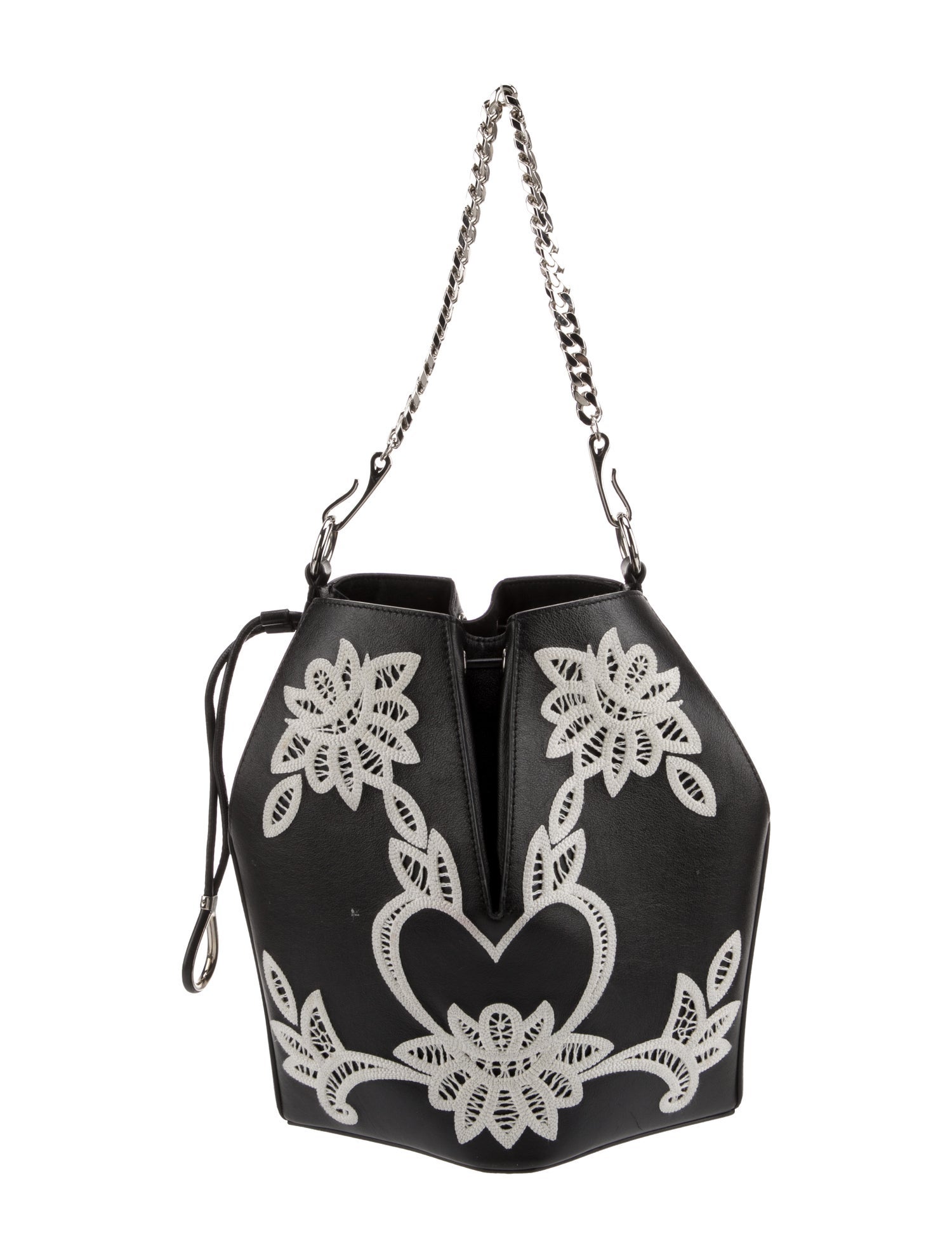 Alexander McQueen Leather Evening Bag
