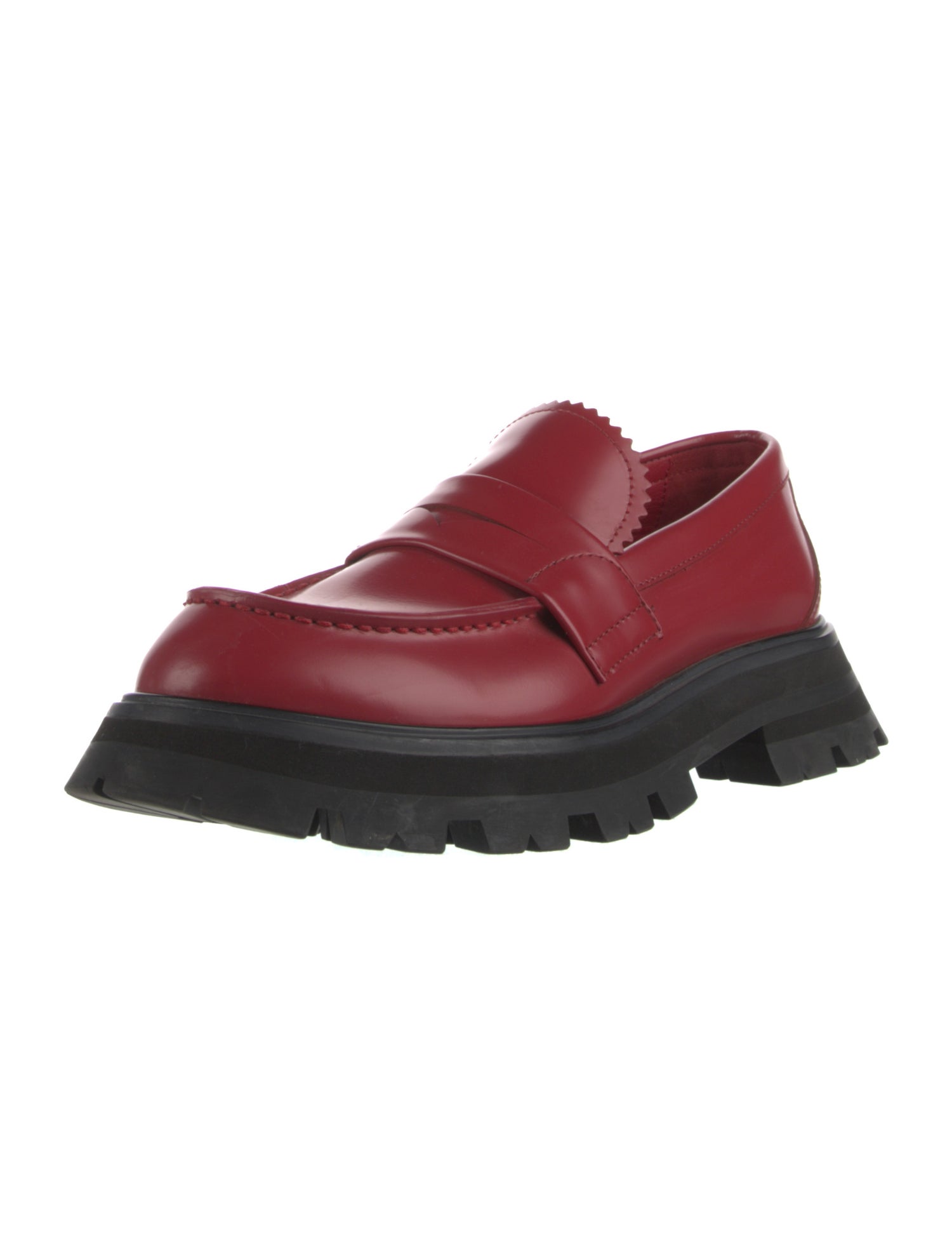 Alexander McQueen Leather Loafers