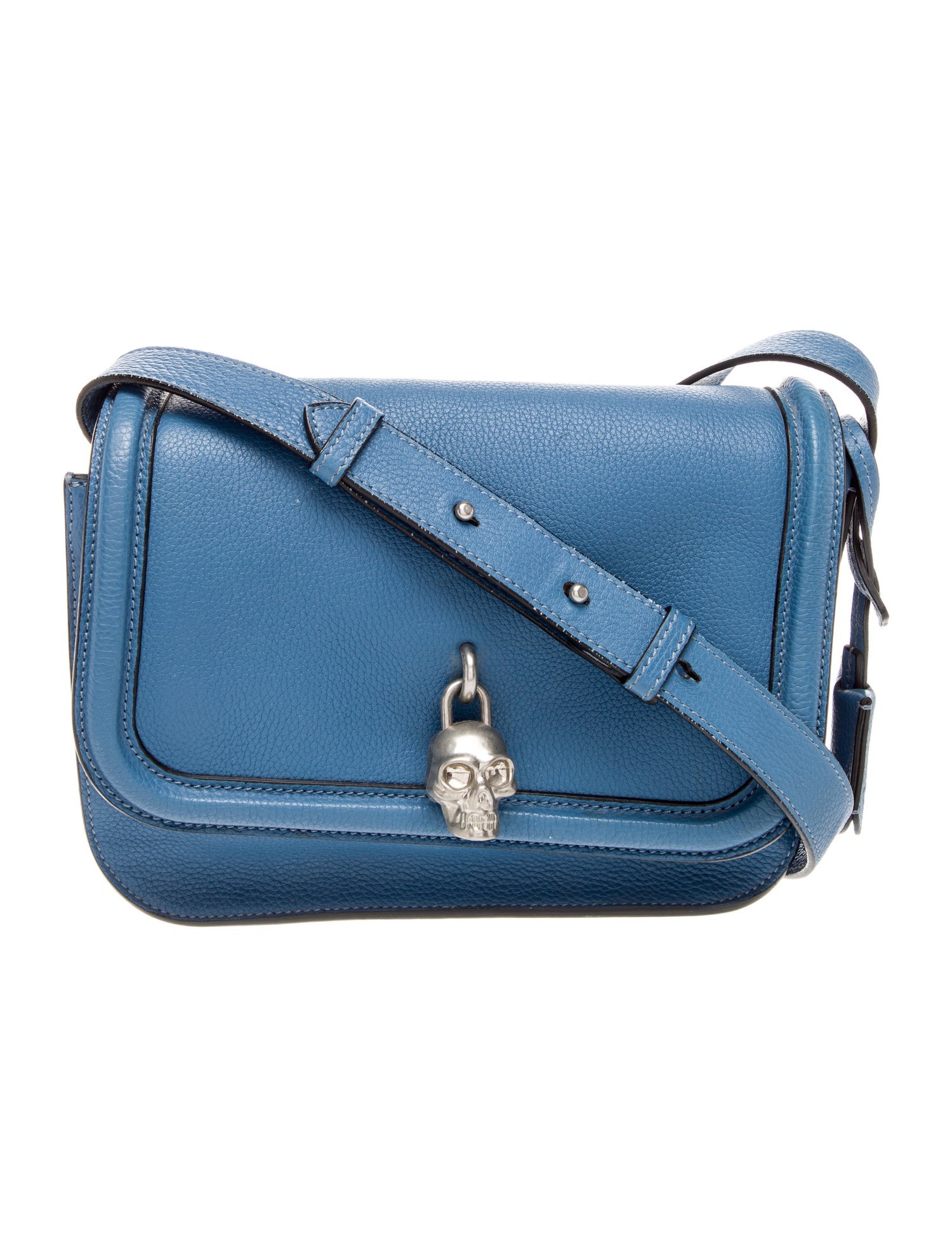 Alexander McQueen Leather Messenger Bag