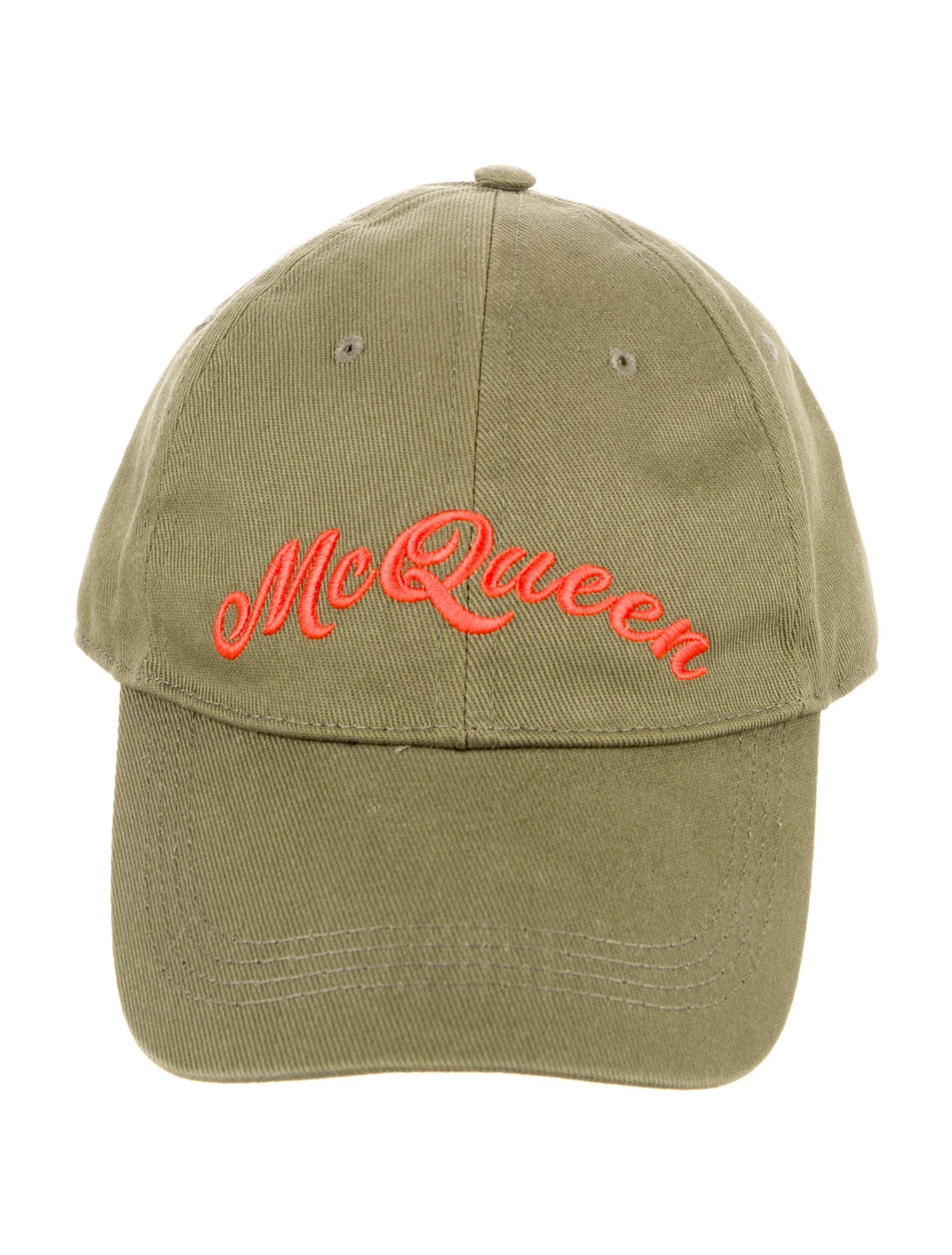 Alexander McQueen Embroidered Baseball Cap