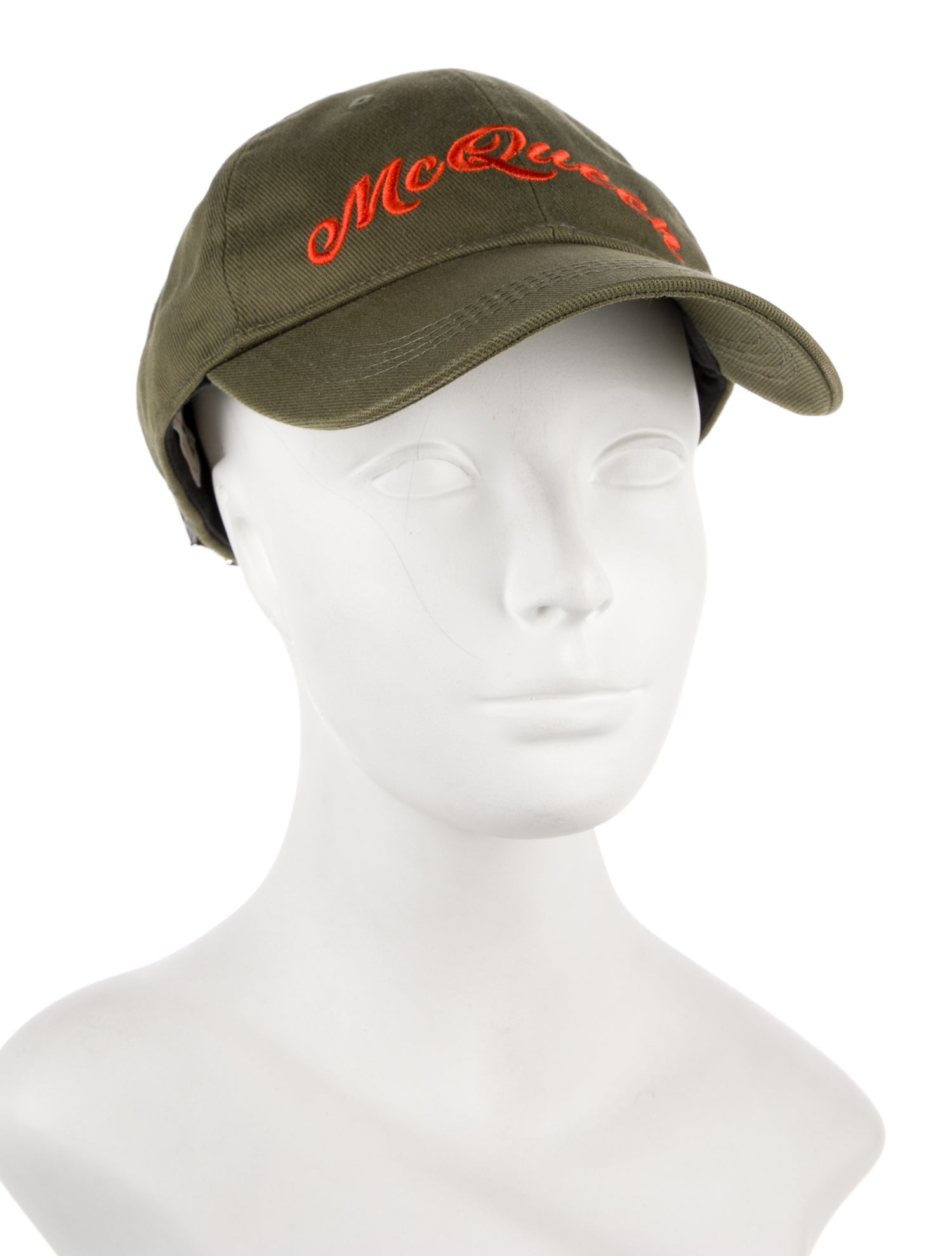 Alexander McQueen Embroidered Baseball Cap