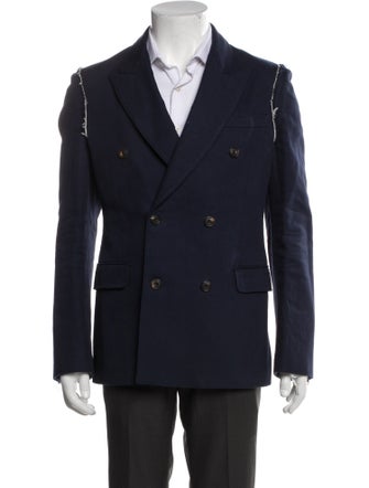 Alexander McQueen Solid Blazer
