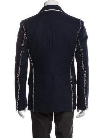 Alexander McQueen Solid Blazer