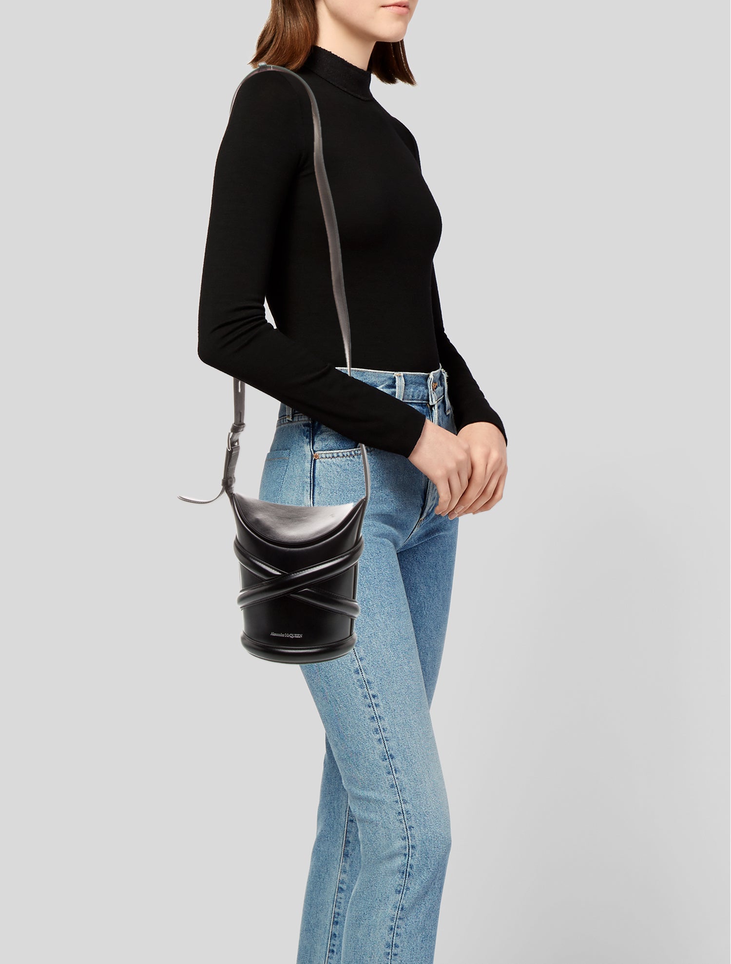 Alexander McQueen Leather Crossbody Bag