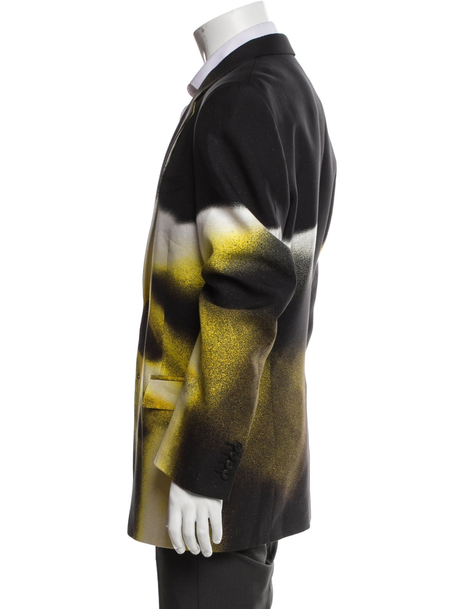 Alexander McQueen Tie-Dye Print Blazer w/ Tags