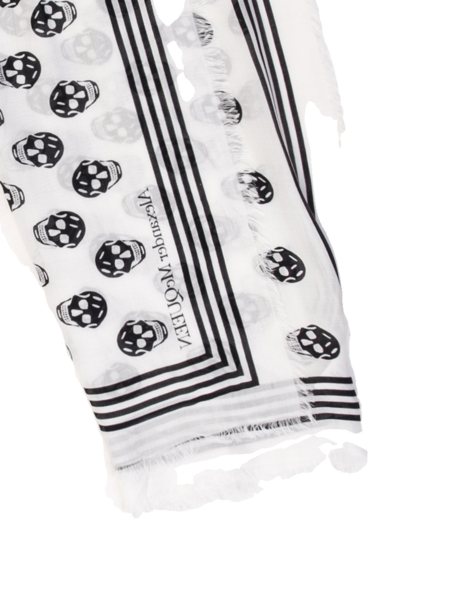 Alexander McQueen Printed Scarf w/ Tags
