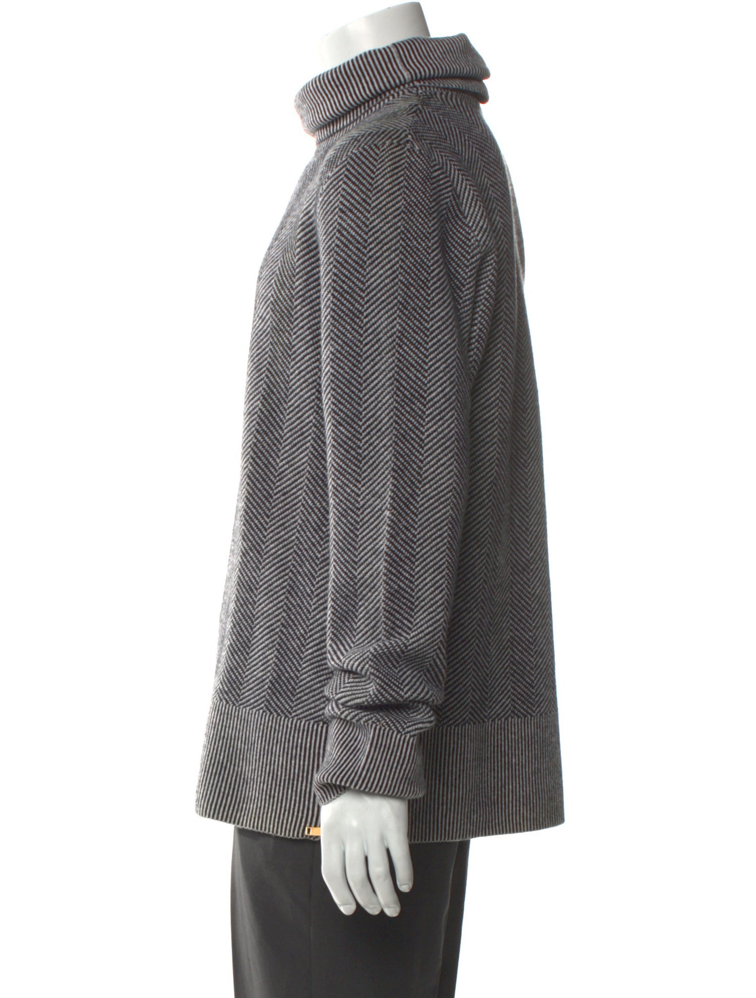 Alexander McQueen Wool Striped Pullover