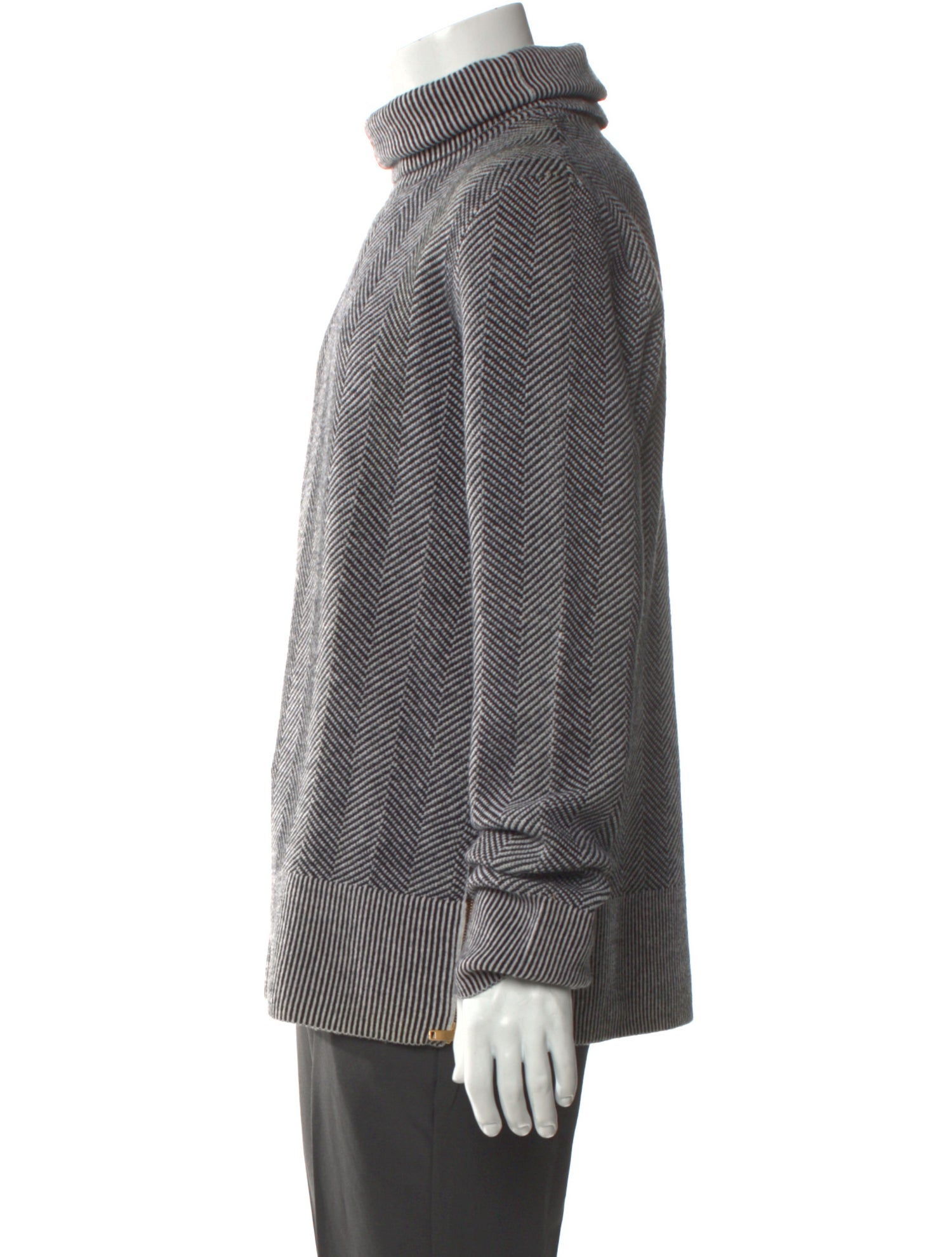 Alexander McQueen Wool Striped Pullover