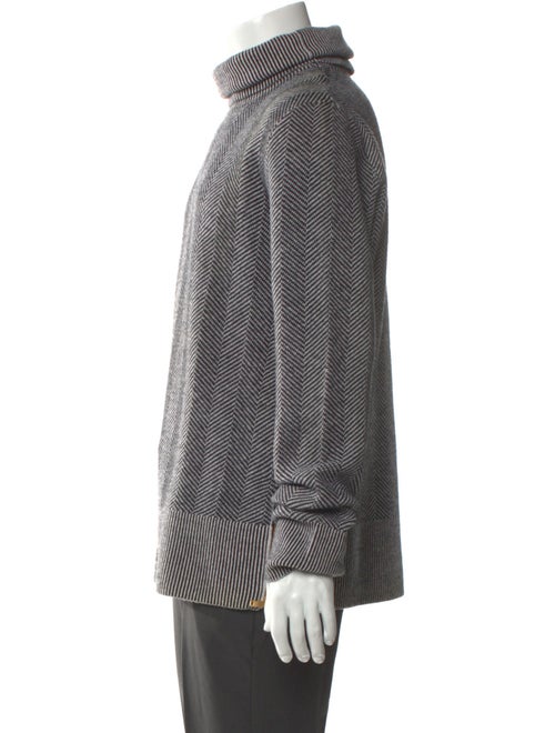 Alexander McQueen Wool Striped Pullover