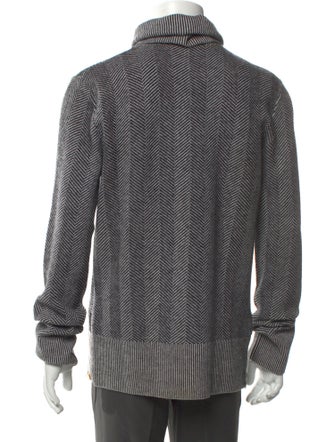 Alexander McQueen Wool Striped Pullover