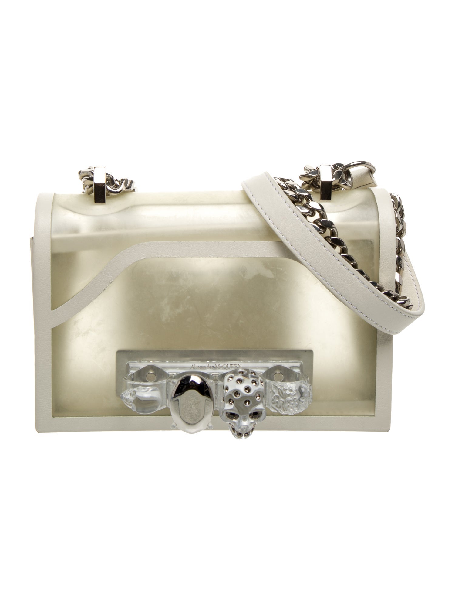 Alexander McQueen PVC Shoulder Bag