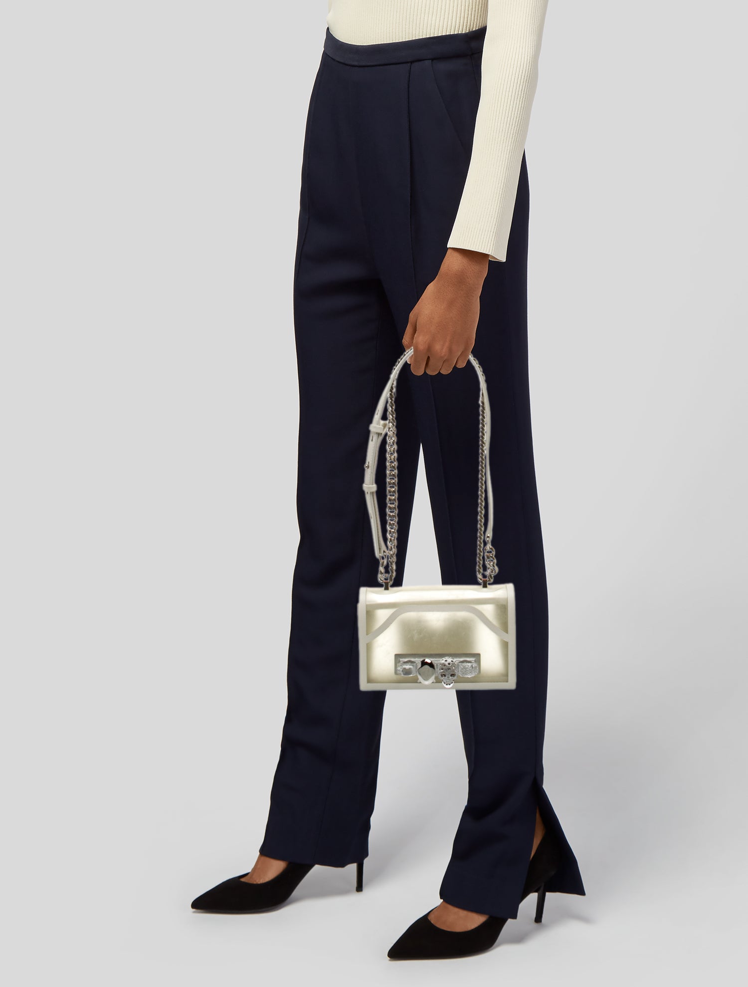 Alexander McQueen PVC Shoulder Bag