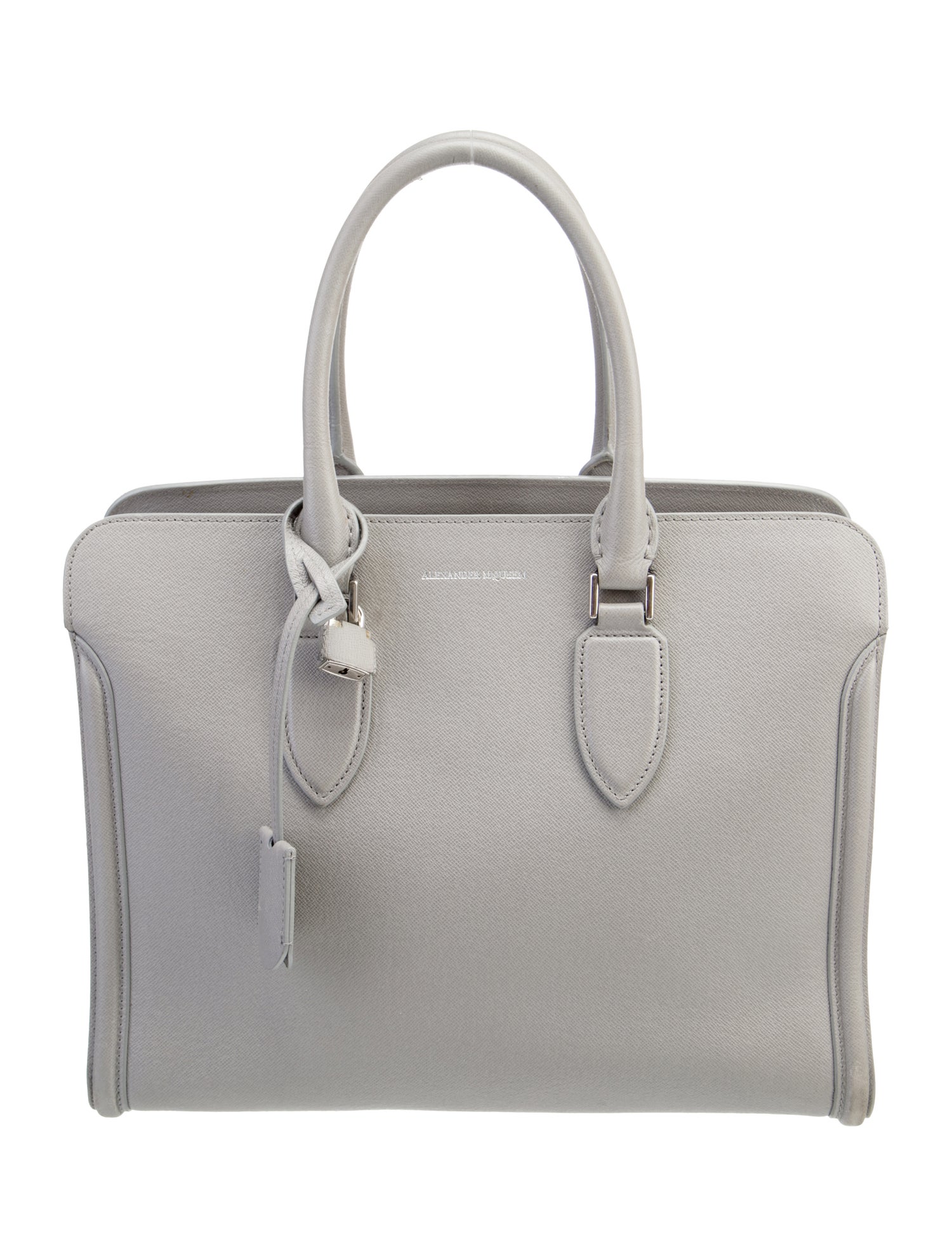 Alexander McQueen Leather Top Handle Bag