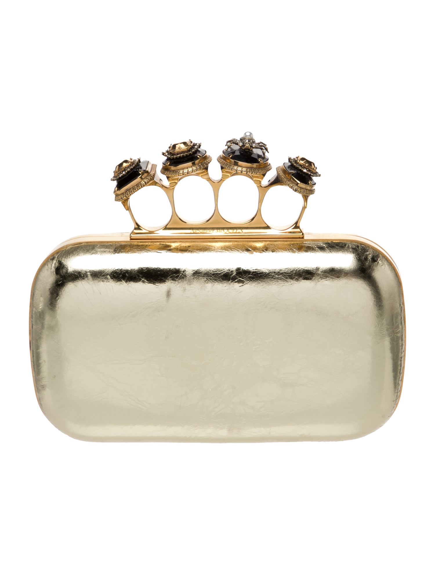 Alexander McQueen Leather Clutch w/ Tags