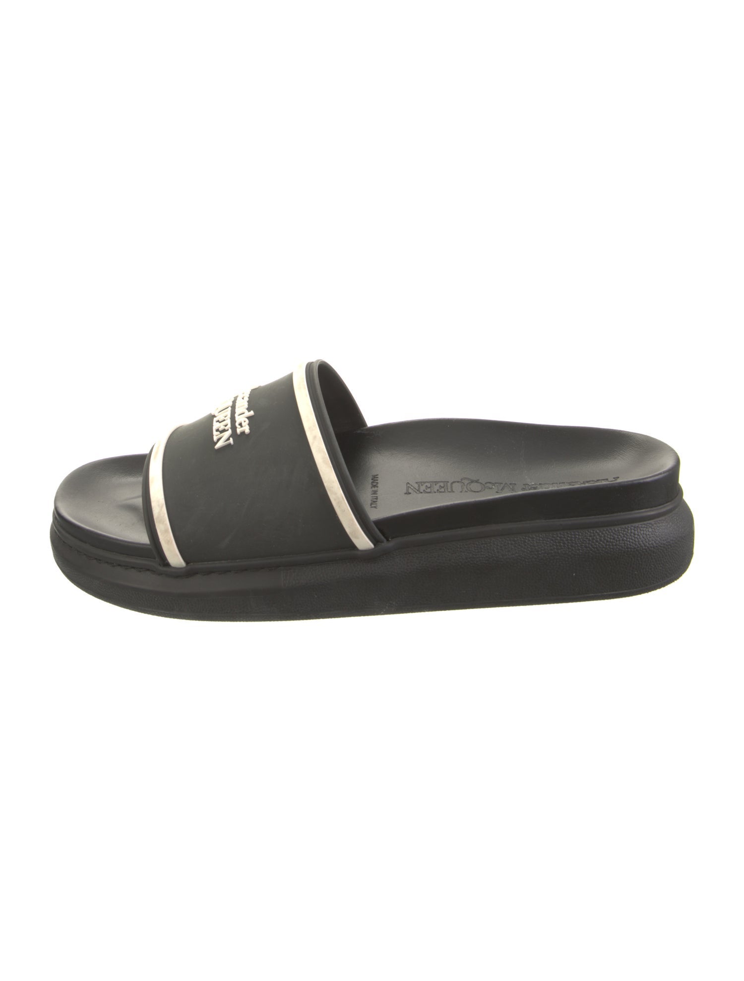 Alexander McQueen Rubber Slides