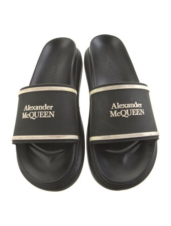 Alexander McQueen Rubber Slides