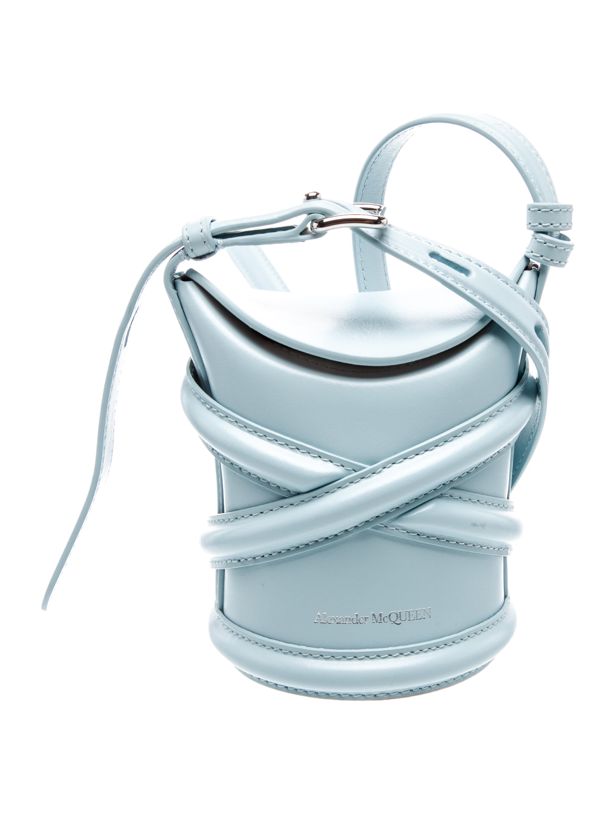 Alexander McQueen Leather Bucket Bag
