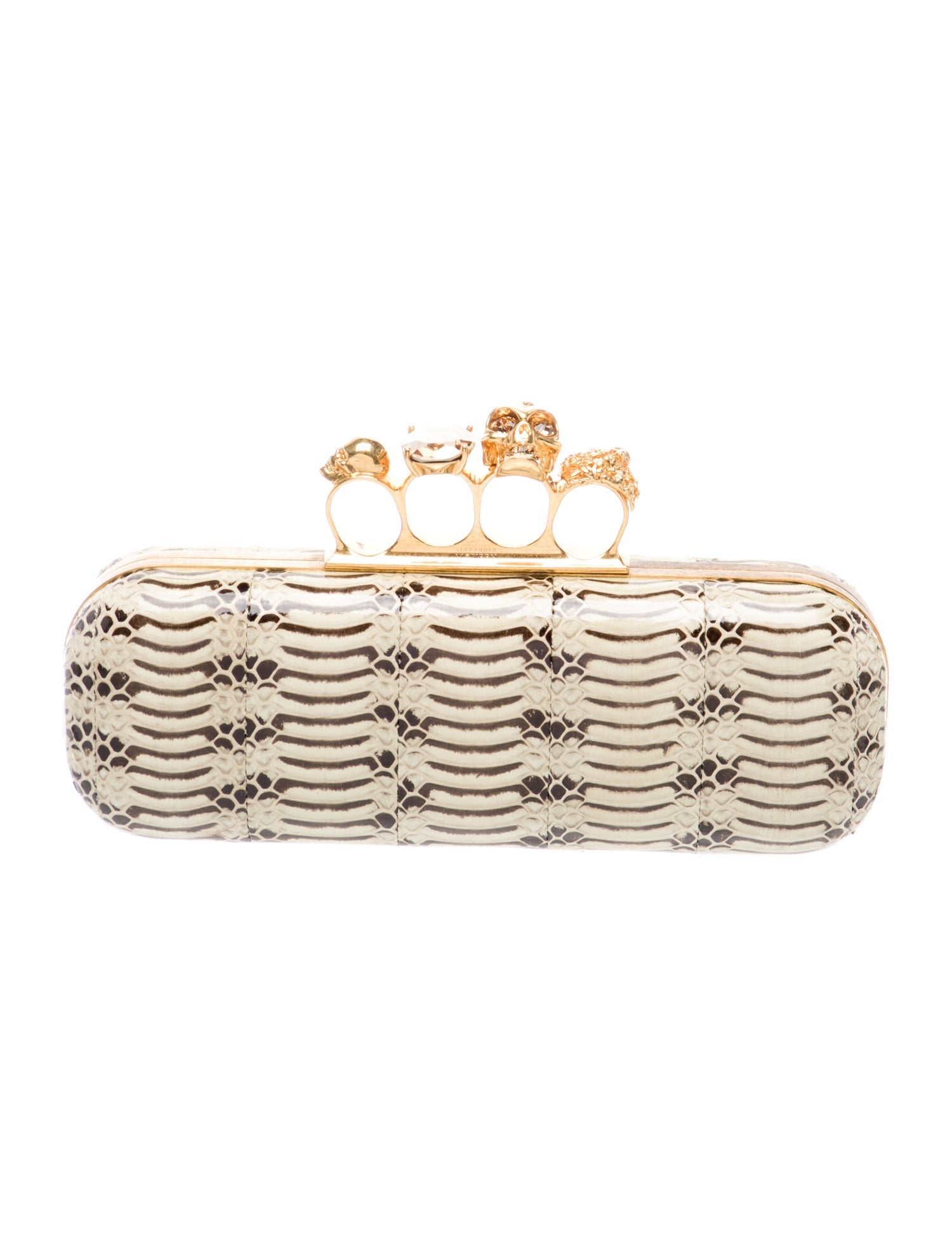 Alexander McQueen Skull Clutch