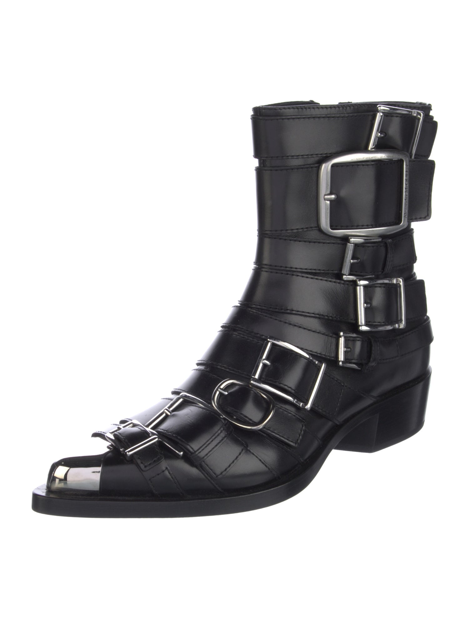 Alexander McQueen Leather Boots