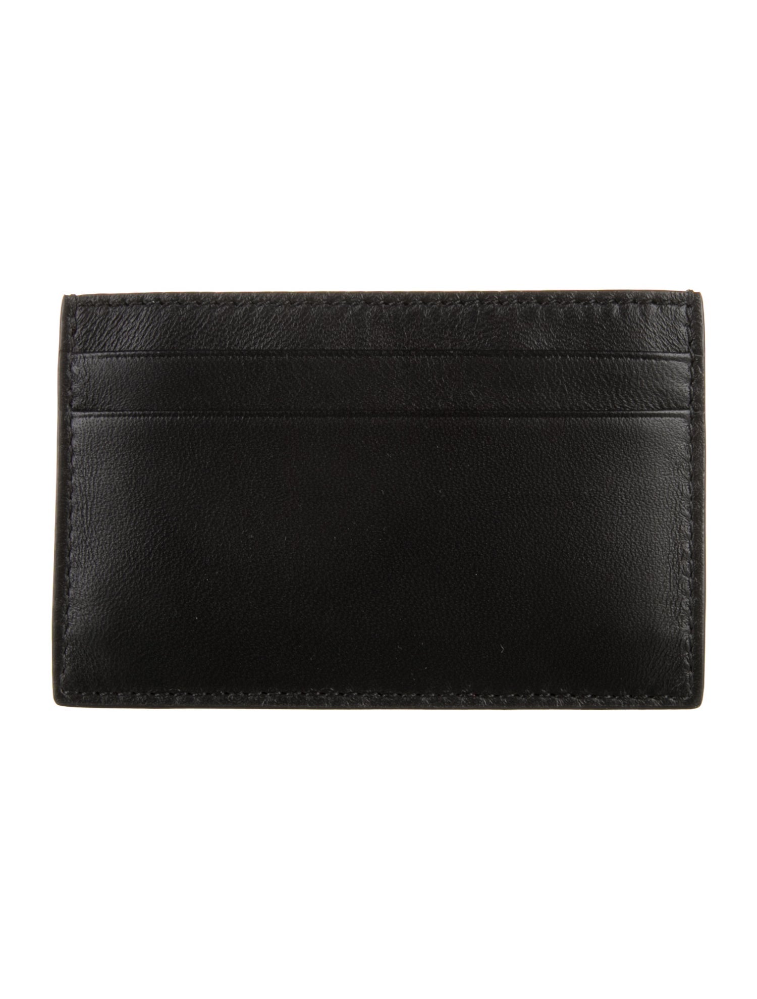 Alexander McQueen Leather Printed Card Holder