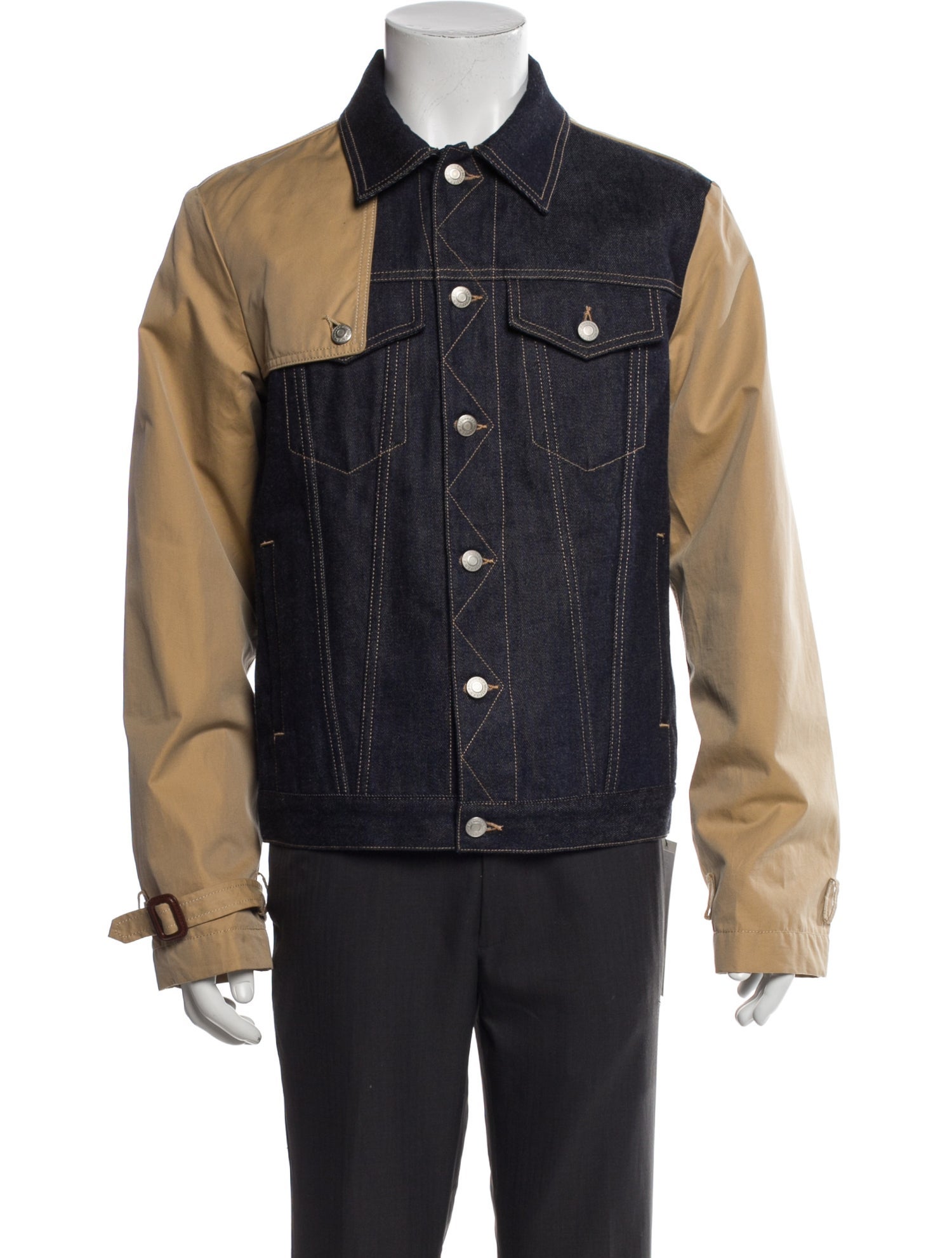 Alexander McQueen Printed Trucker Jacket