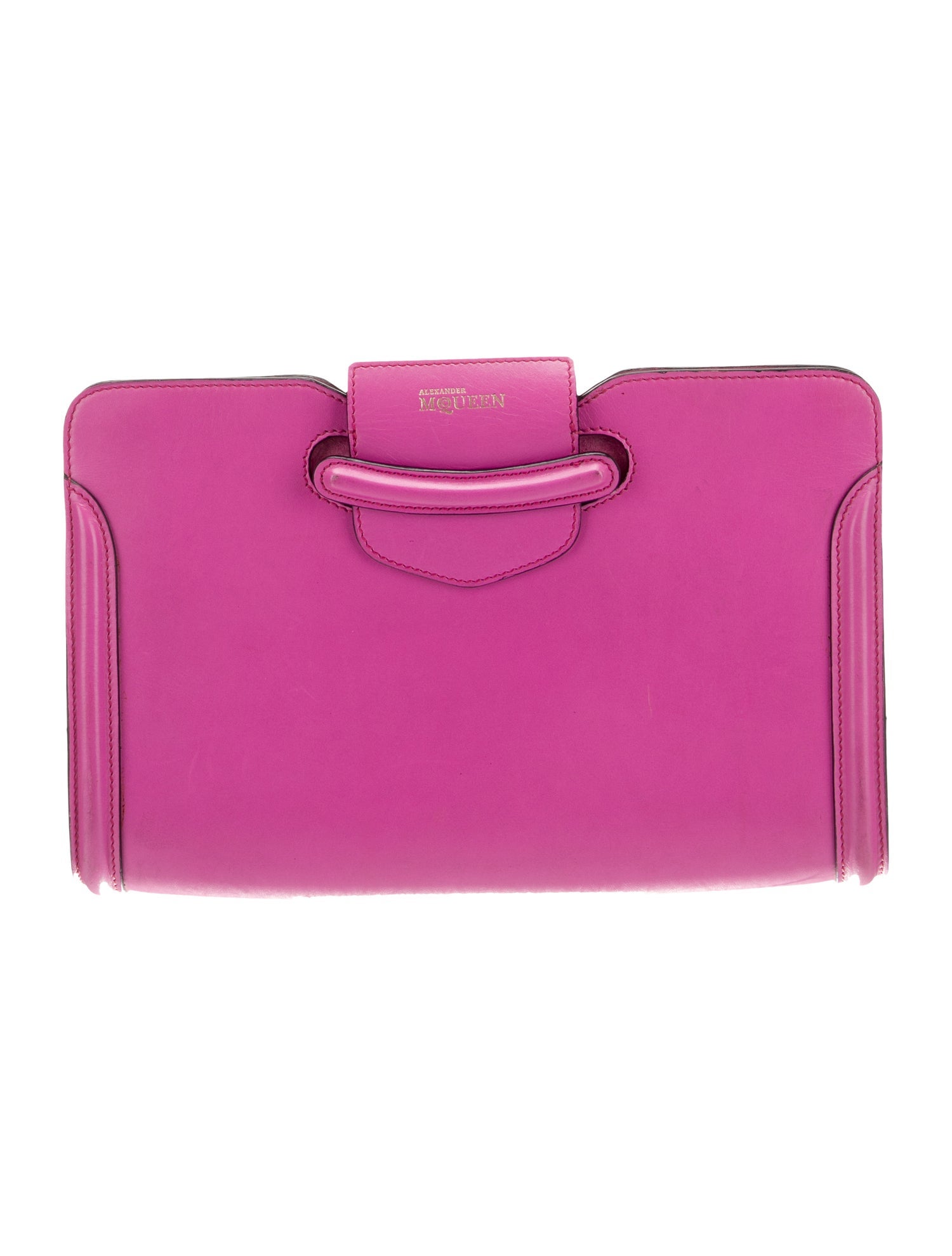 Alexander McQueen Leather Clutch
