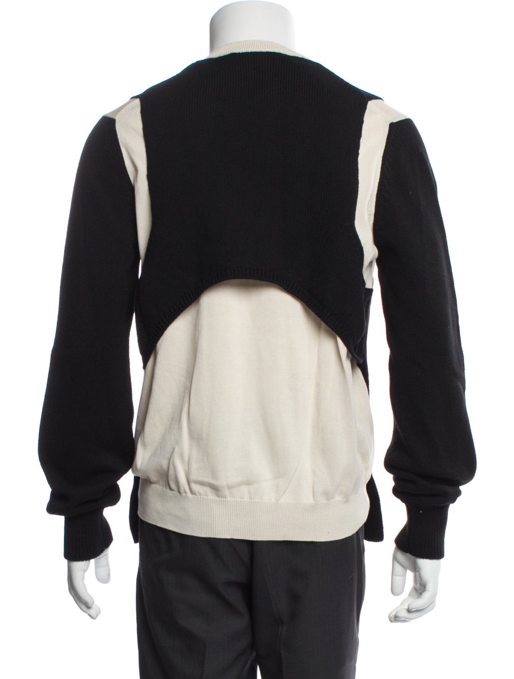 Alexander McQueen Colorblock Pattern Crew Neck Pu… - image 3