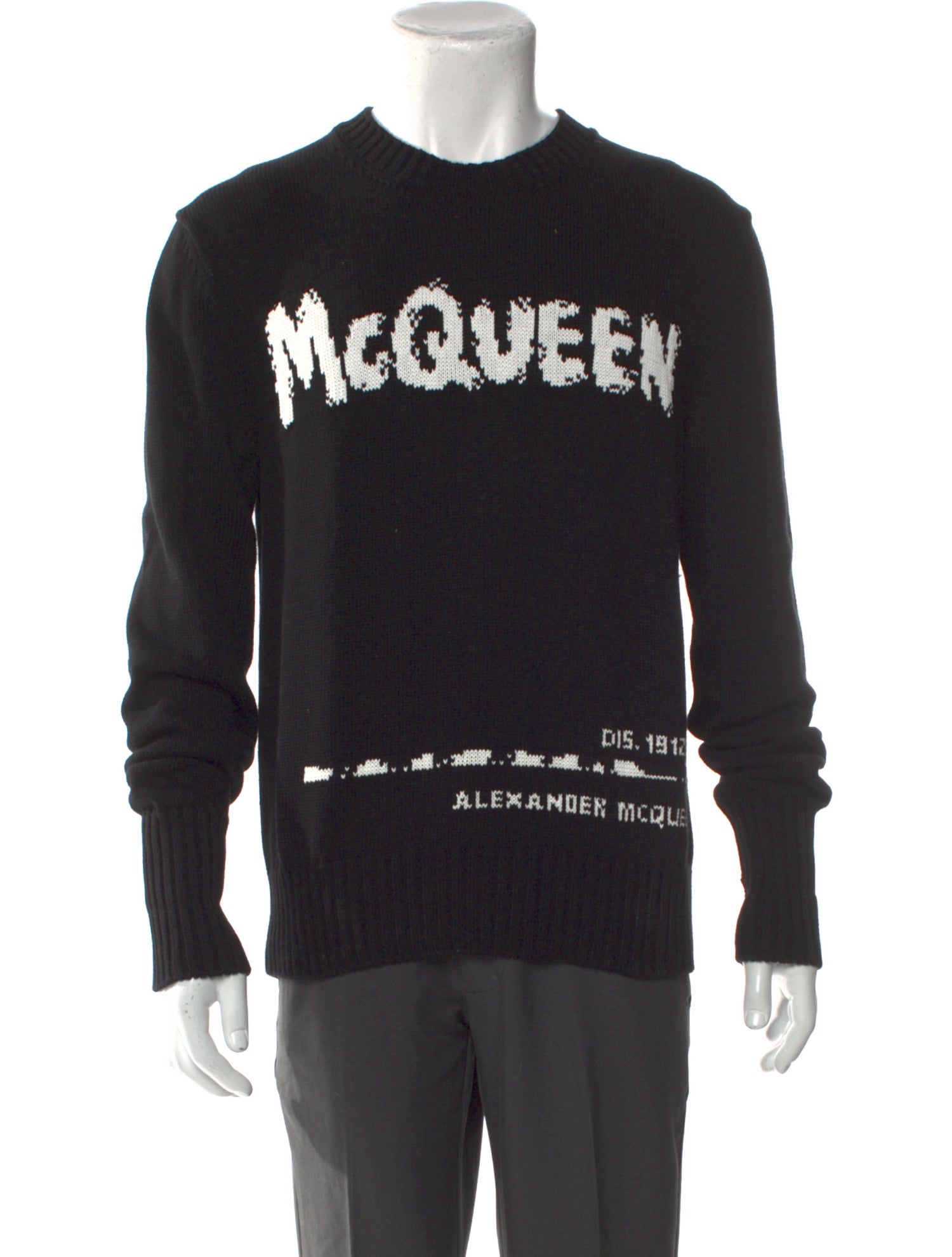 Alexander McQueen 2021-2022 Graphic Print Pullover