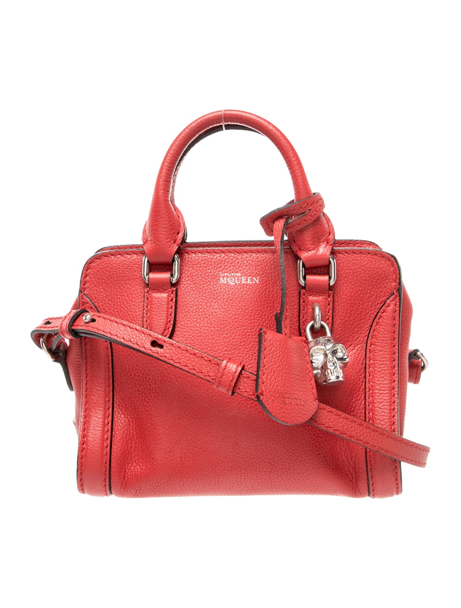 Alexander McQueen Skull Top Handle Bag