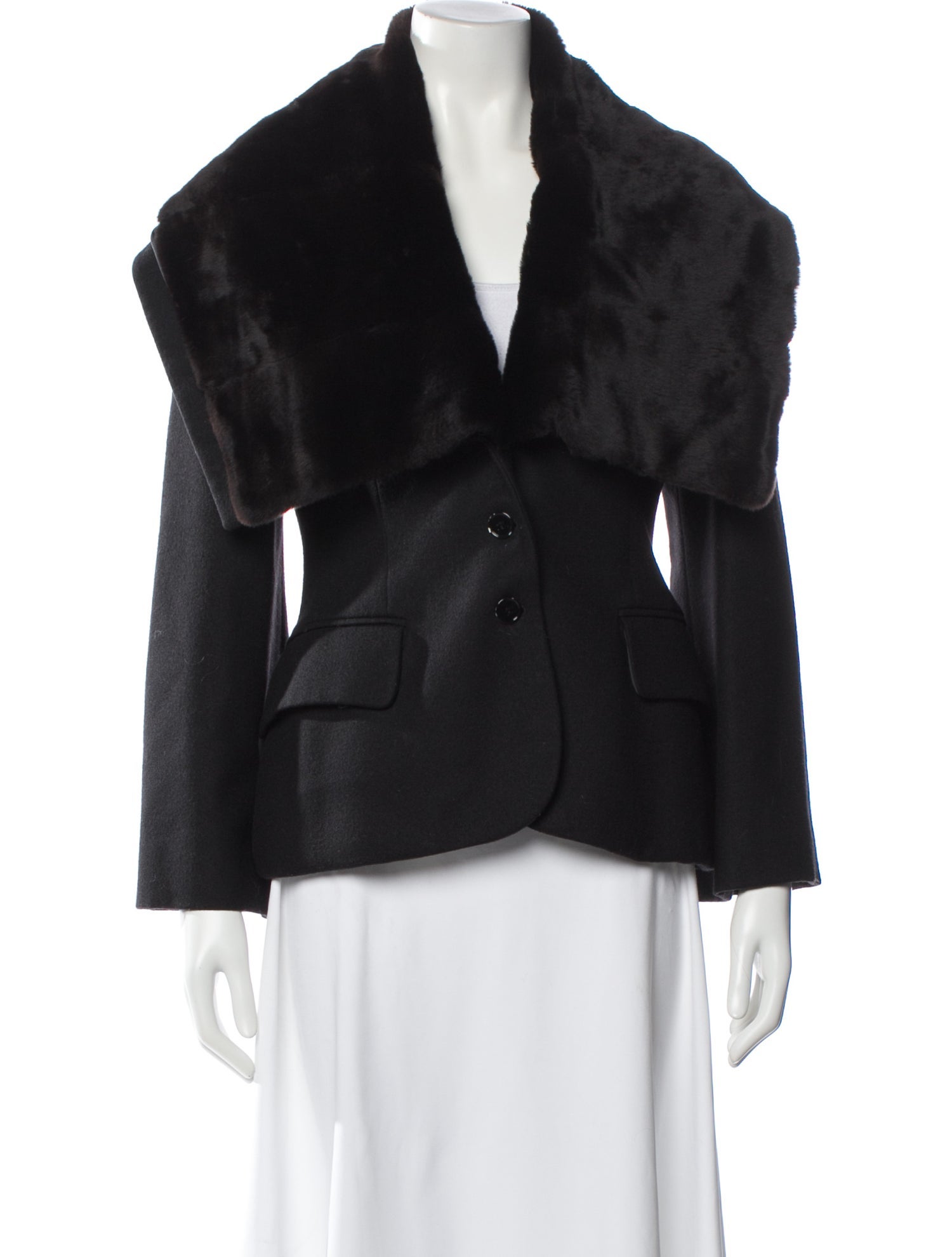 Alexander McQueen Vintage 2007 Fur Jacket