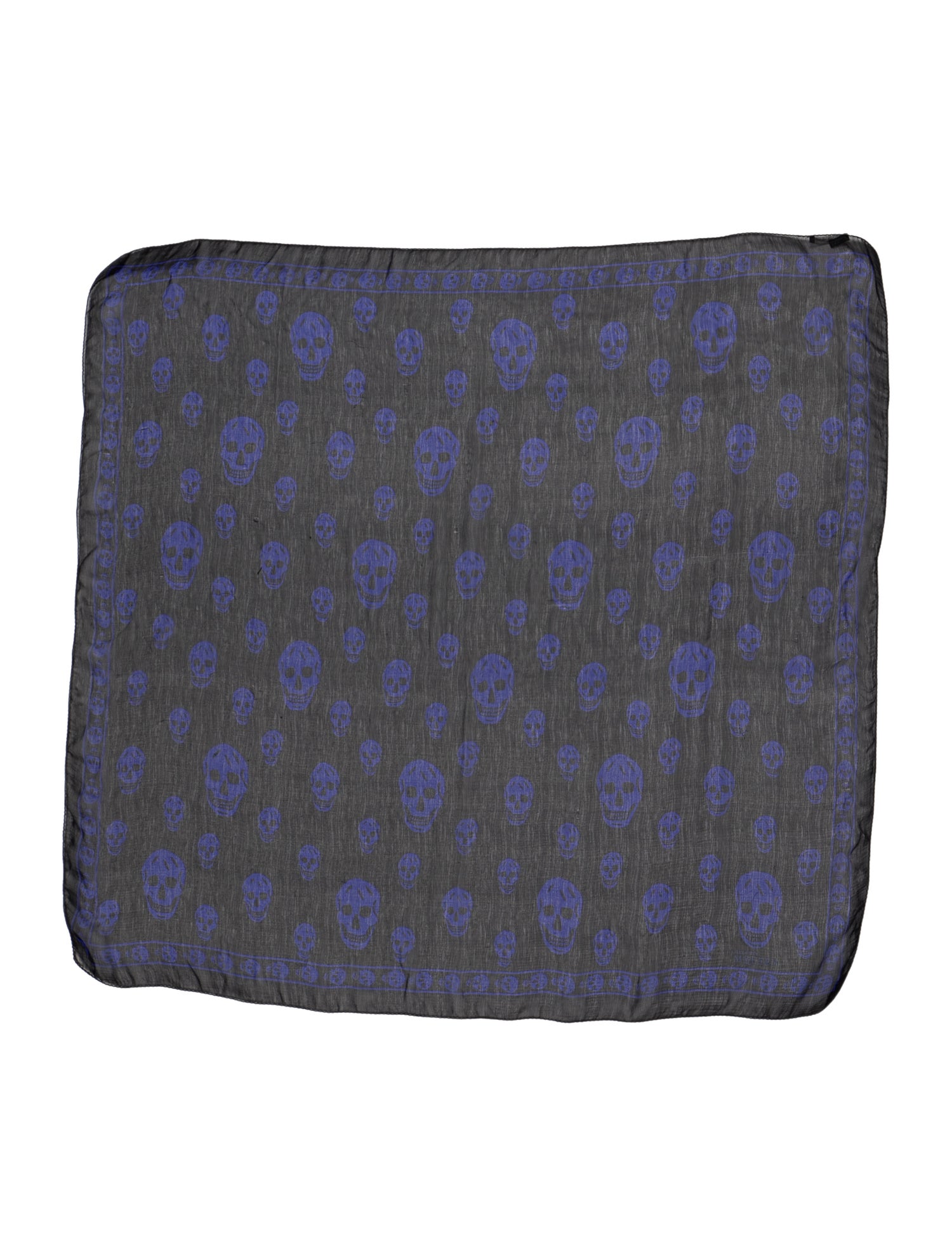Alexander McQueen Silk Skull Scarf