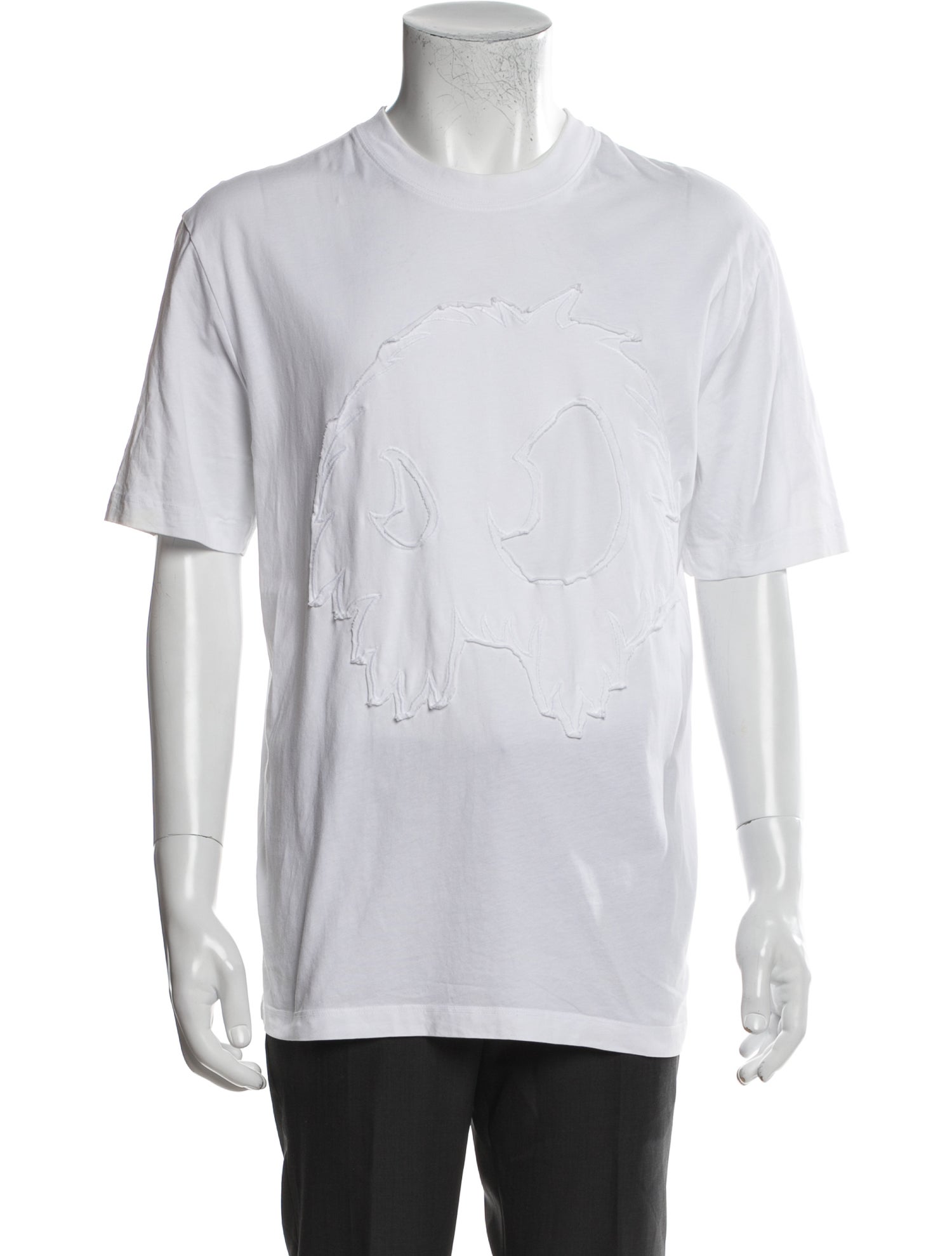 Alexander McQueen Crew Neck Short Sleeve T-Shirt