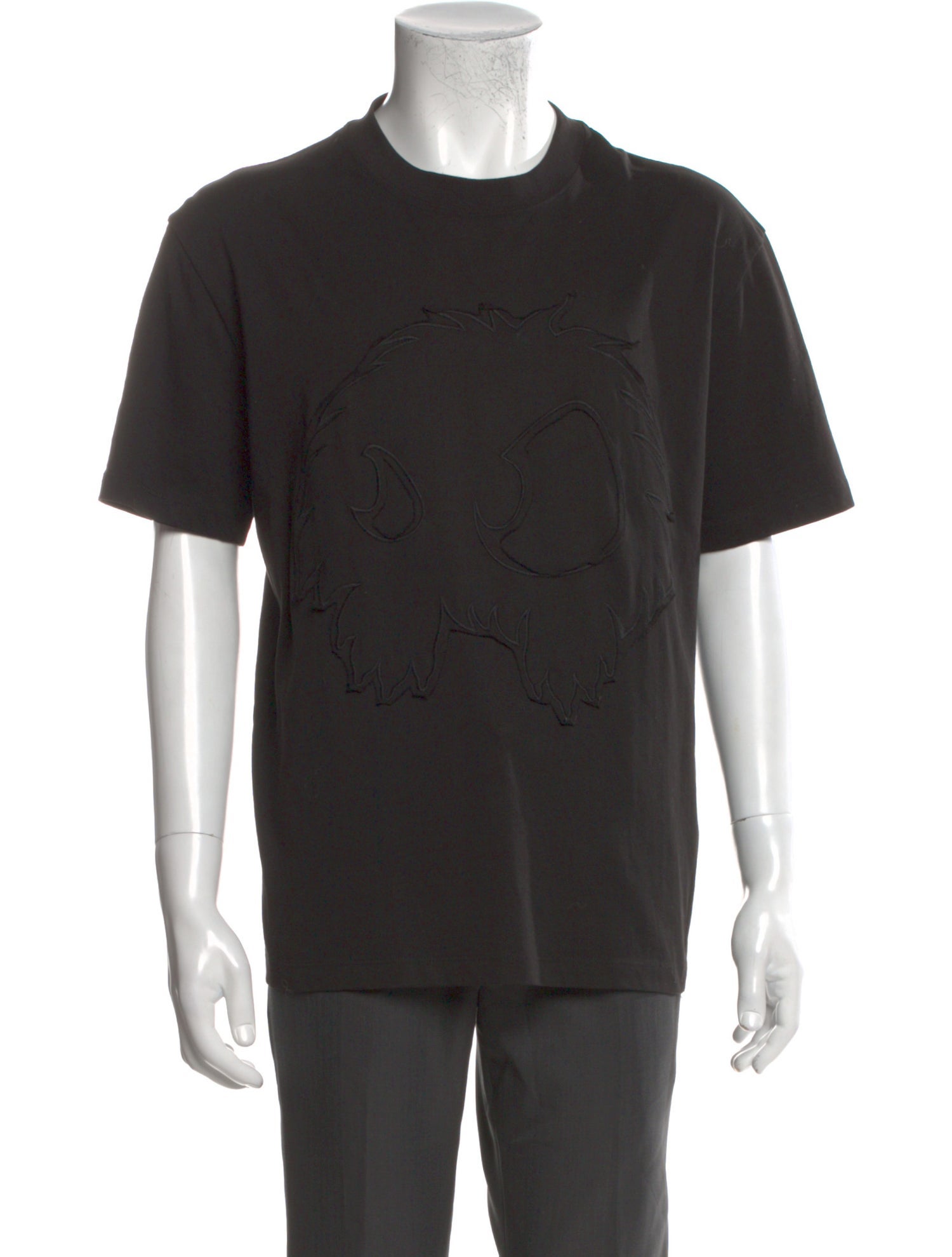 Alexander McQueen Crew Neck Short Sleeve T-Shirt