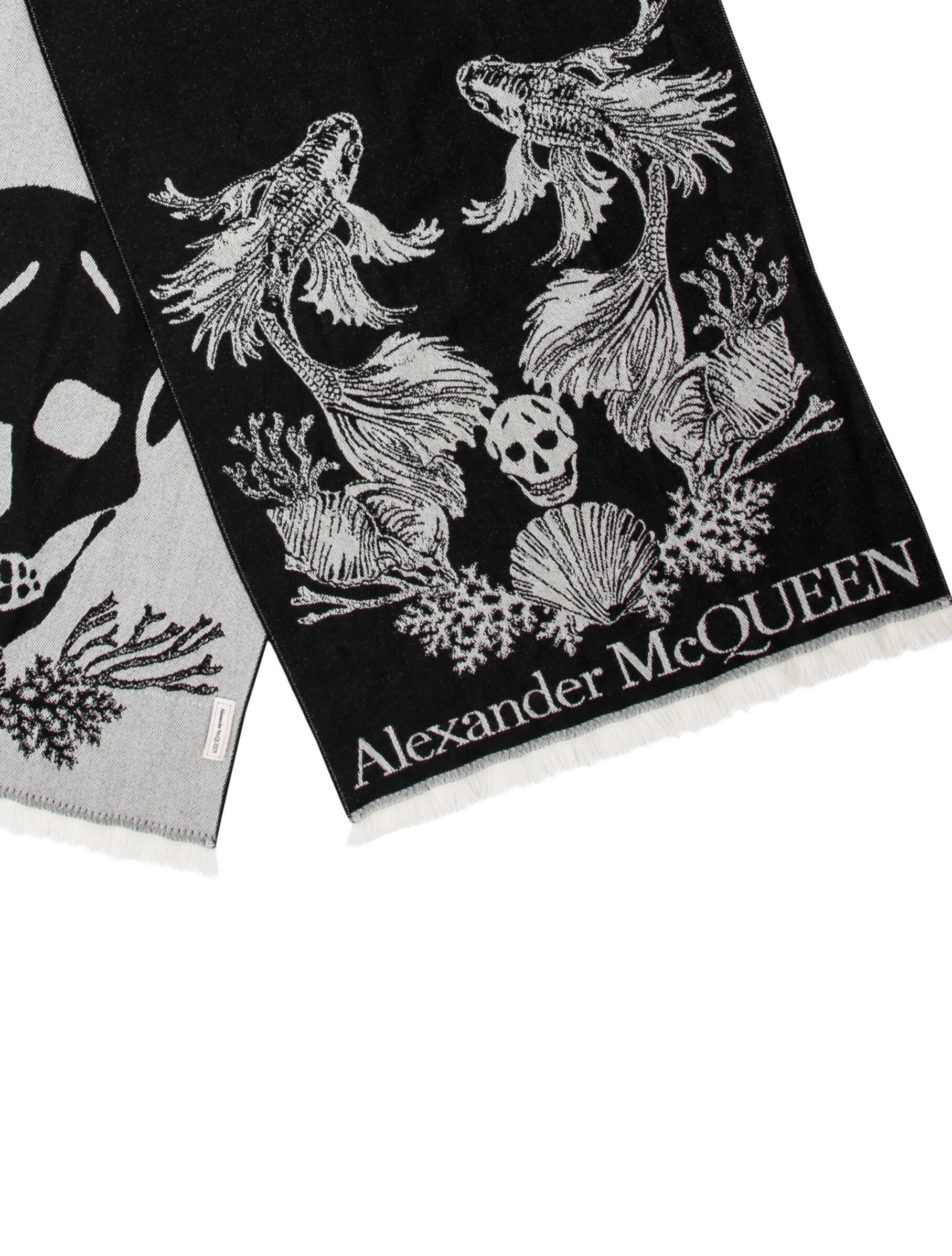 Alexander McQueen Skull Printed Shawl