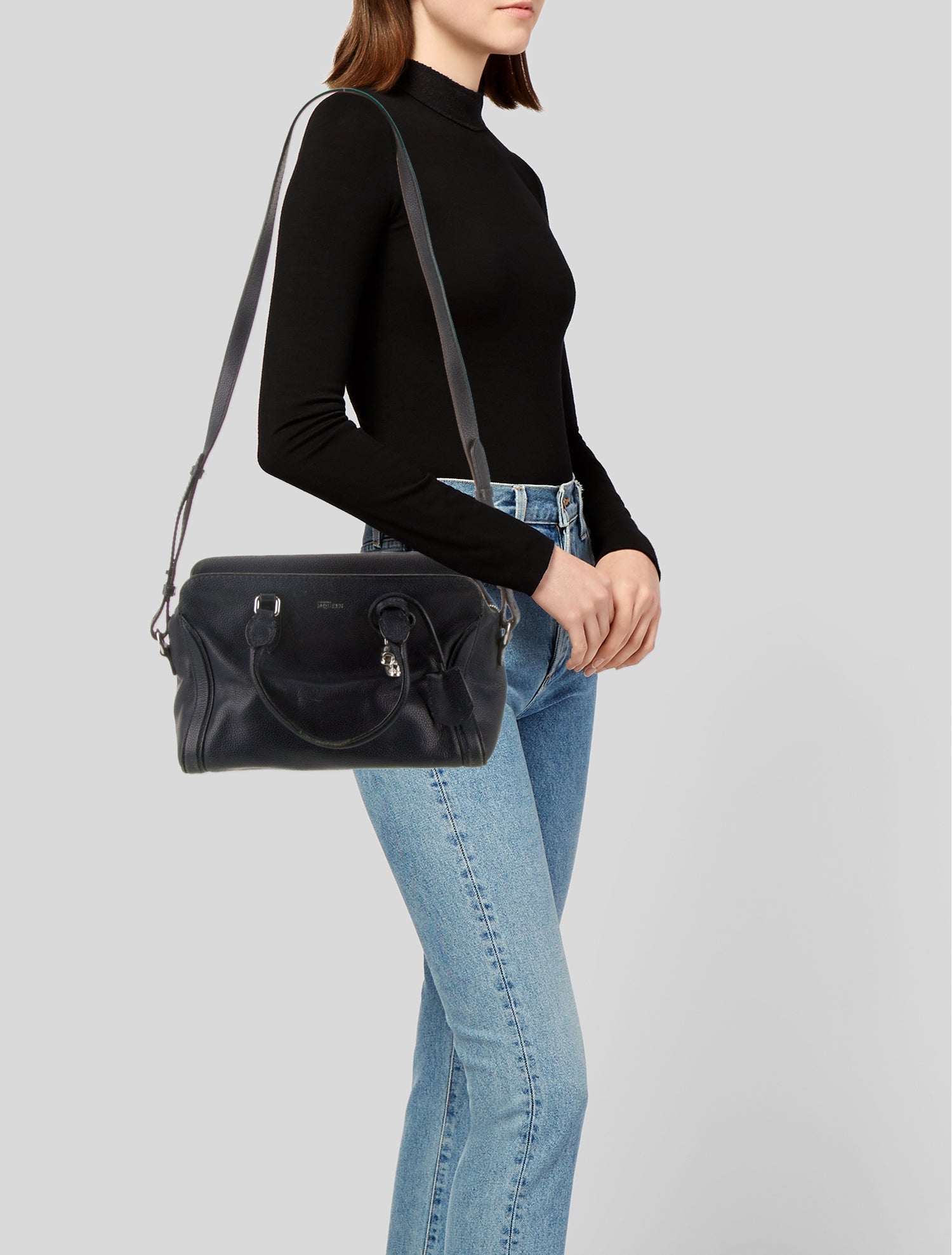 Alexander McQueen Skull Top Handle Bag