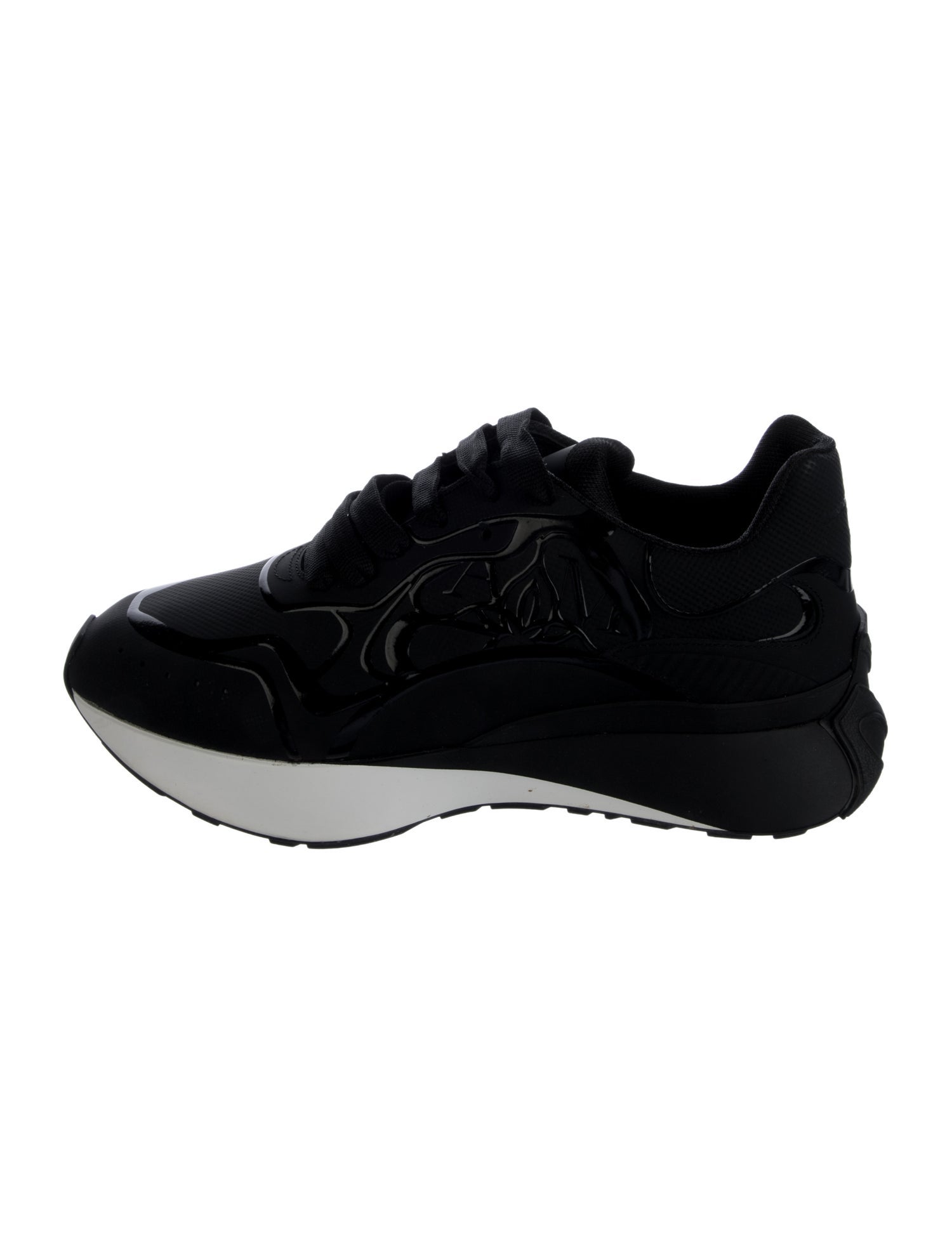 Alexander McQueen Leather Athletic Sneakers