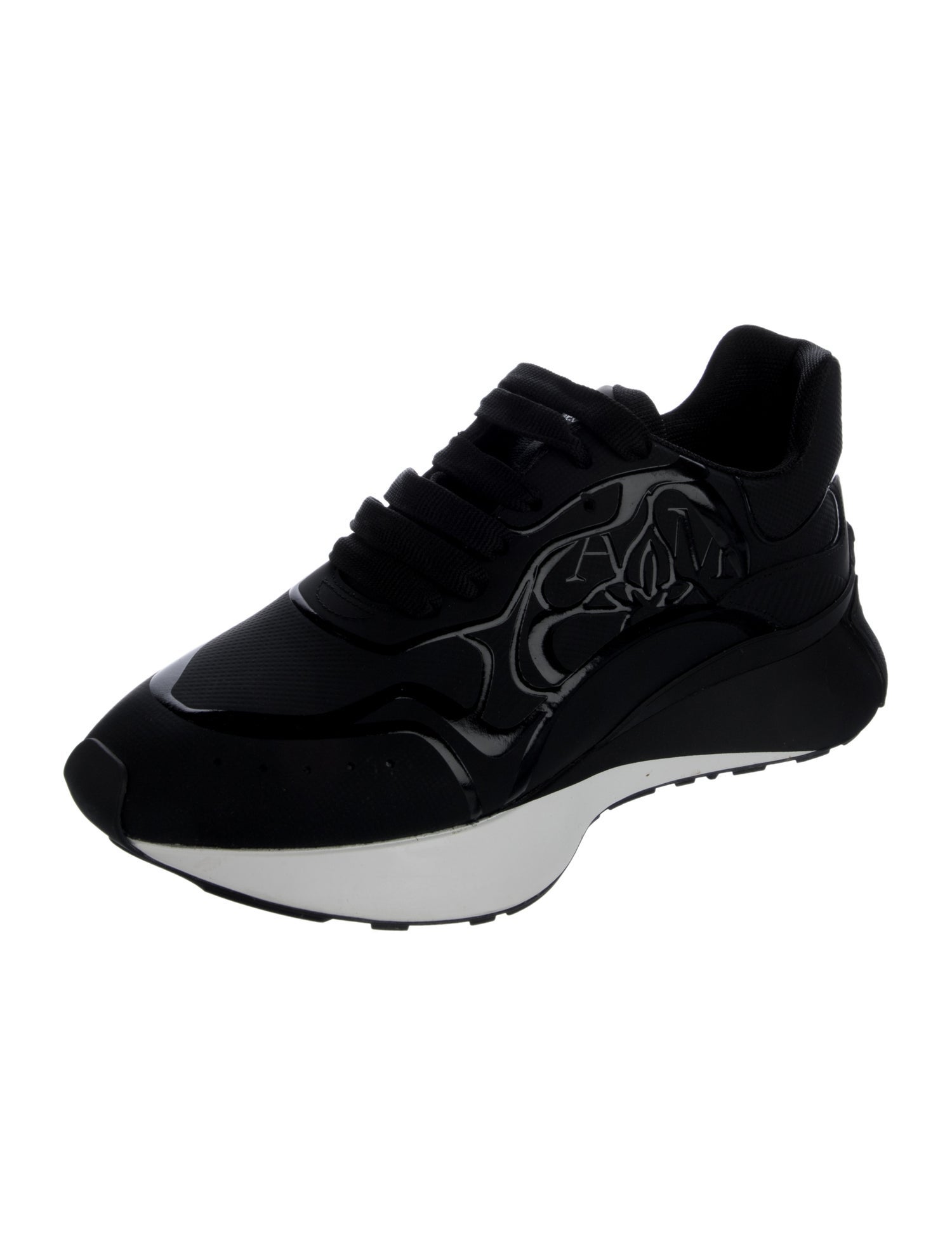 Alexander McQueen Leather Athletic Sneakers