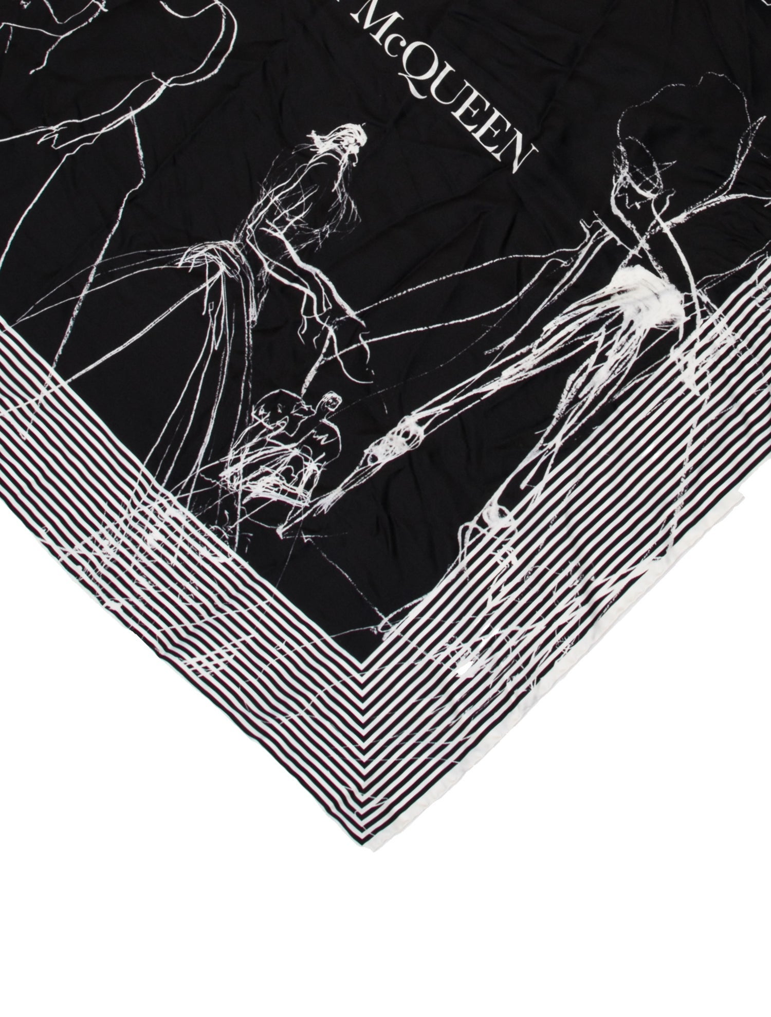 Alexander McQueen Printed Scarf