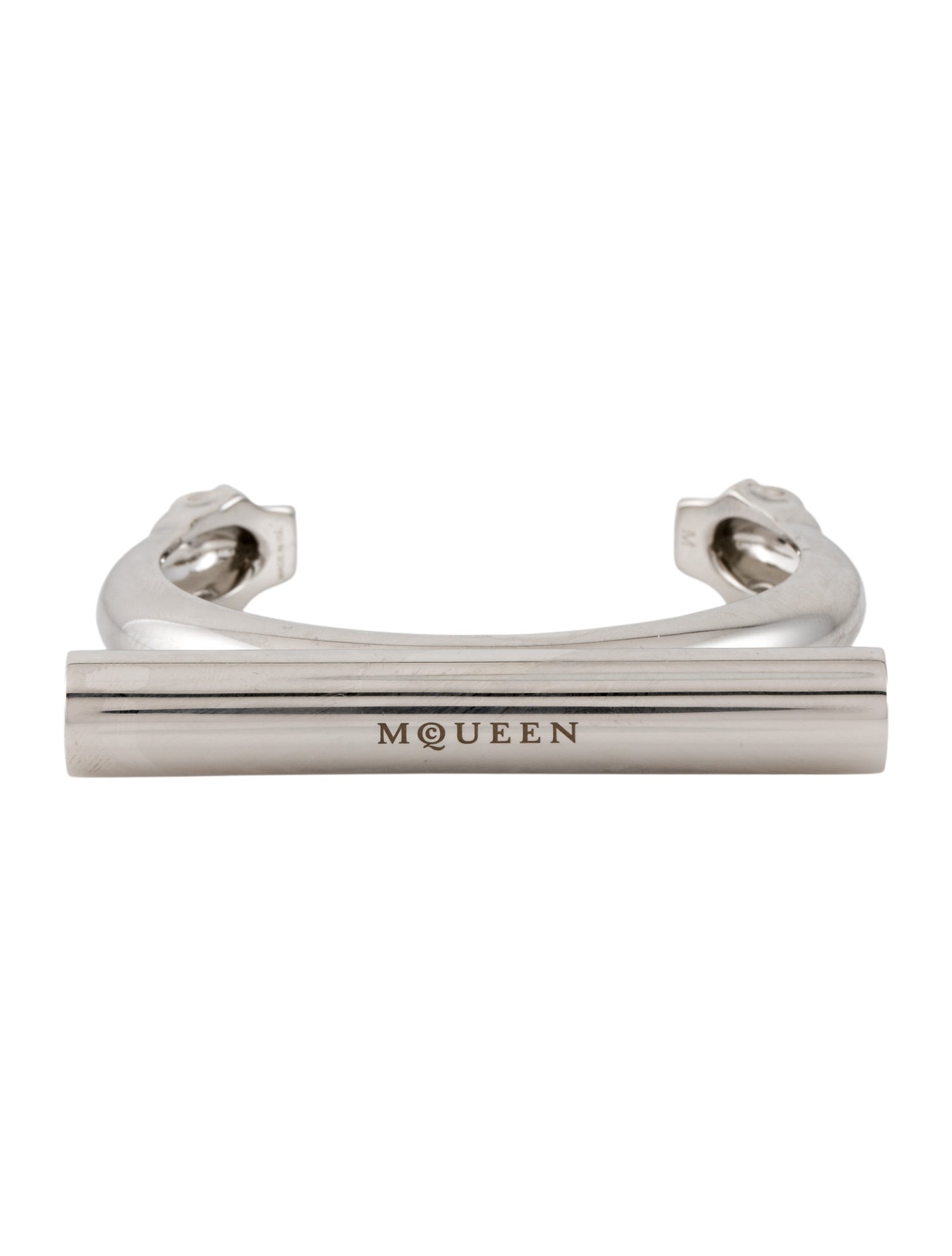 Alexander McQueen Cross Bar Cuff Bracelet