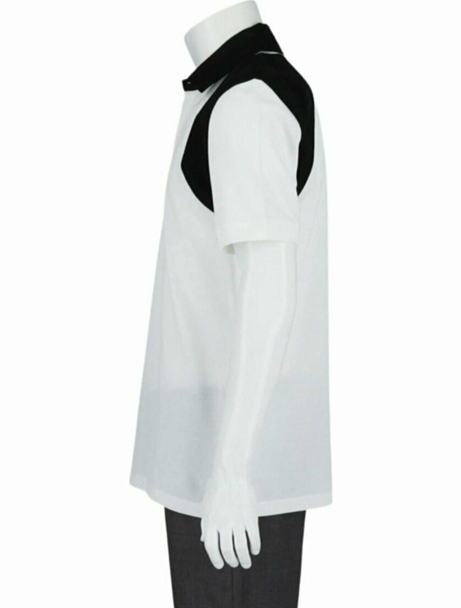 Alexander McQueen Colorblock Pattern Polo Shirt w/ Tags